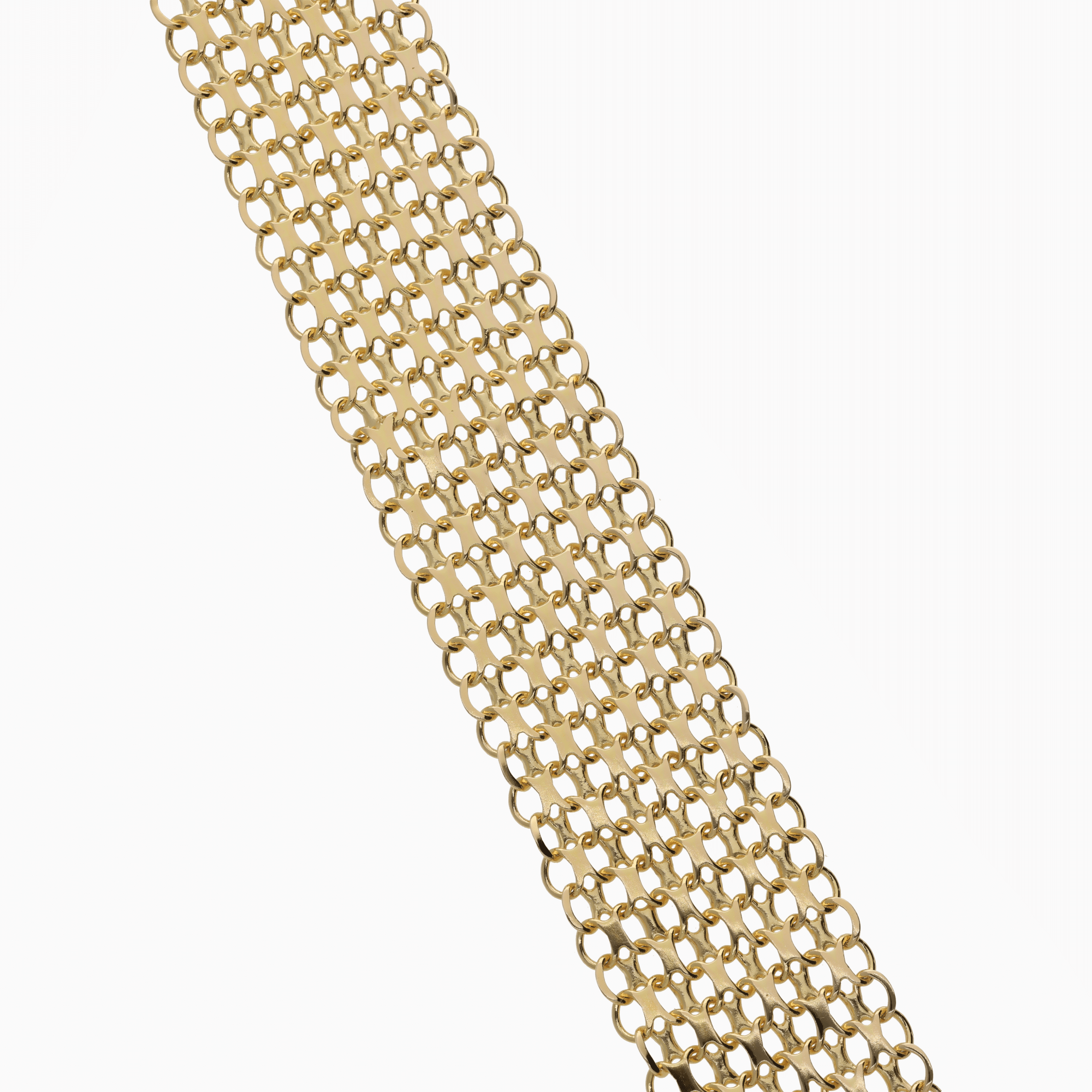 X-Link Bracelet 21.40g 18K Gold