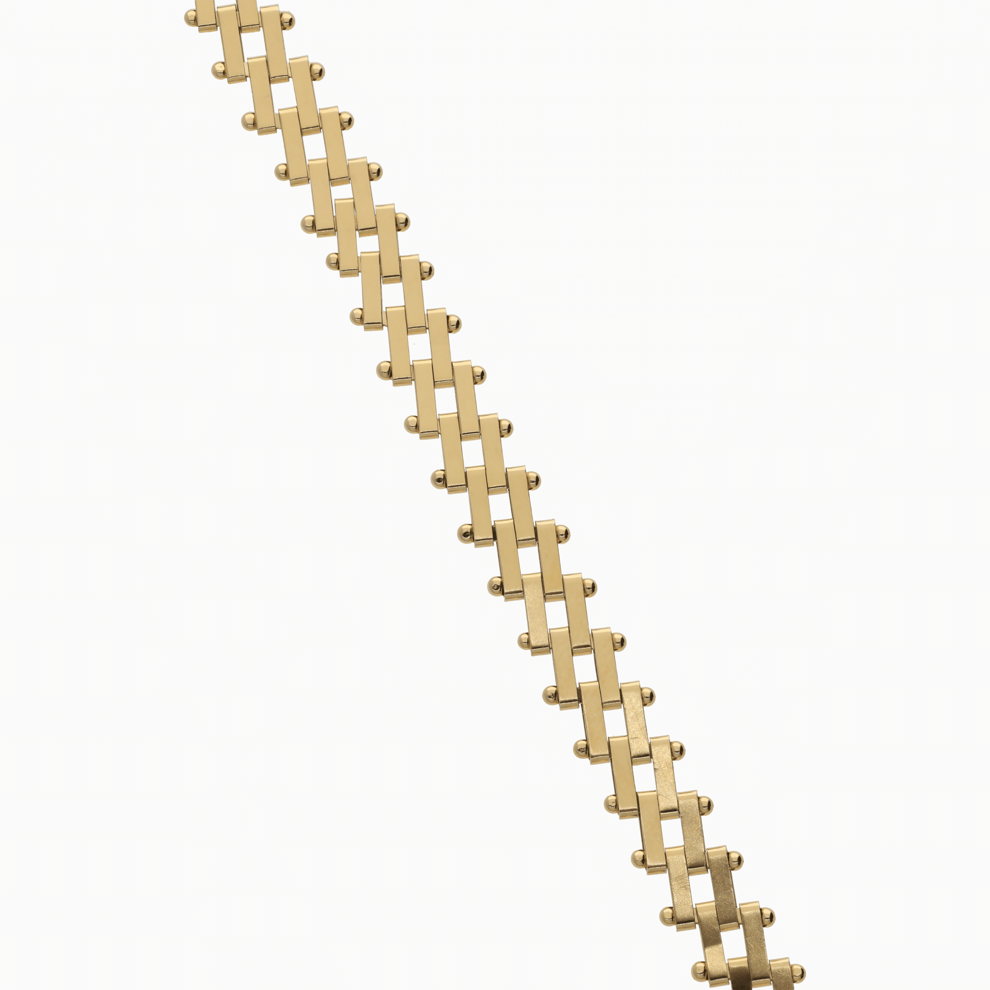 Armband korridormatta 9,48g 18K guld
