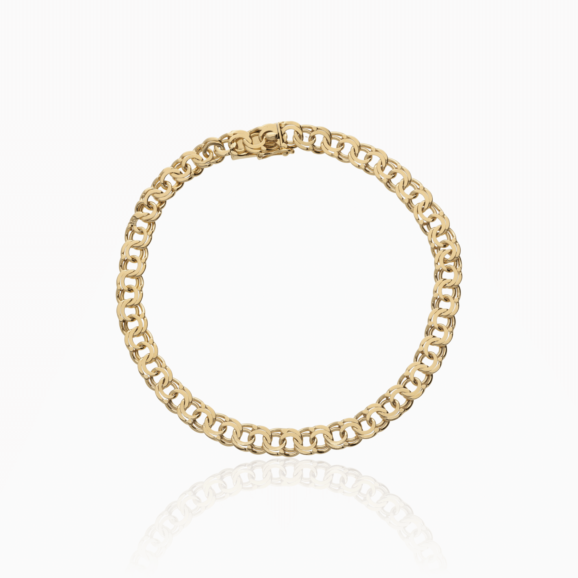 Bismarck Bracelet 9.56g 18K Gold
