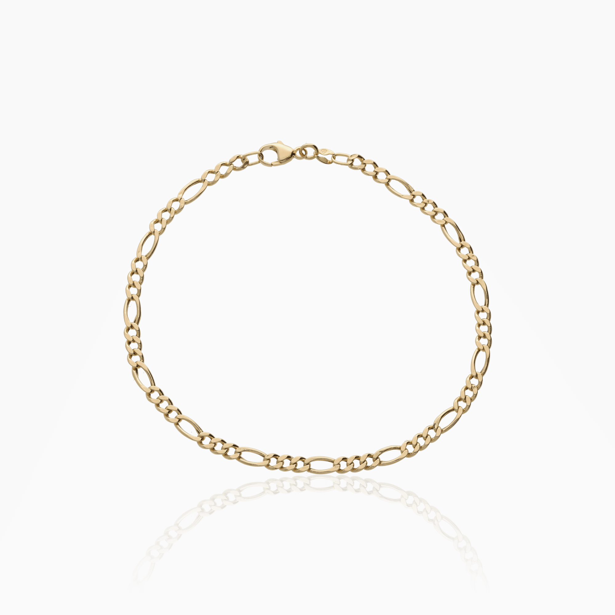 Figaro chain 2.20g 18K gold