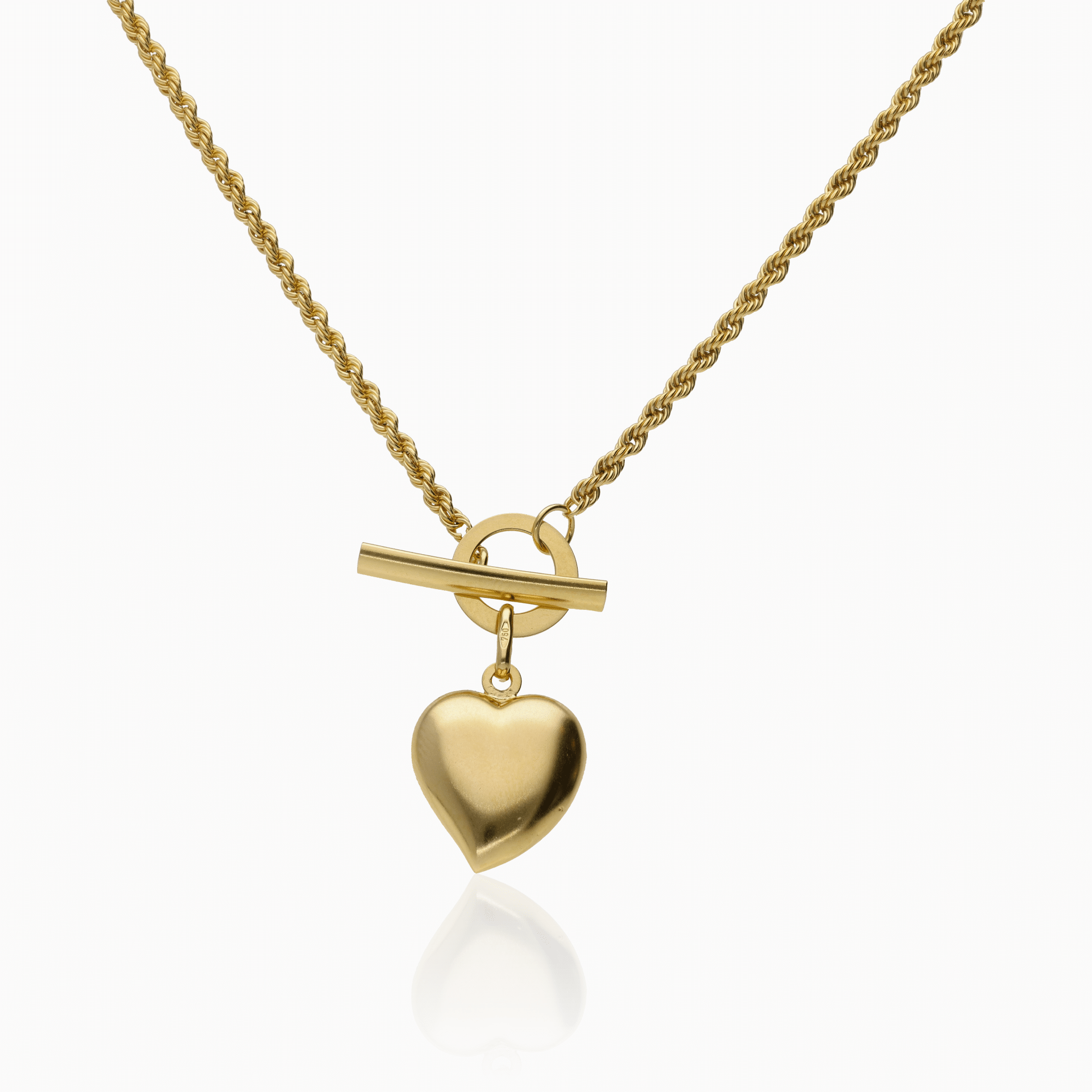 Cordell halsband med hjärthänge 5,25g 18K guld