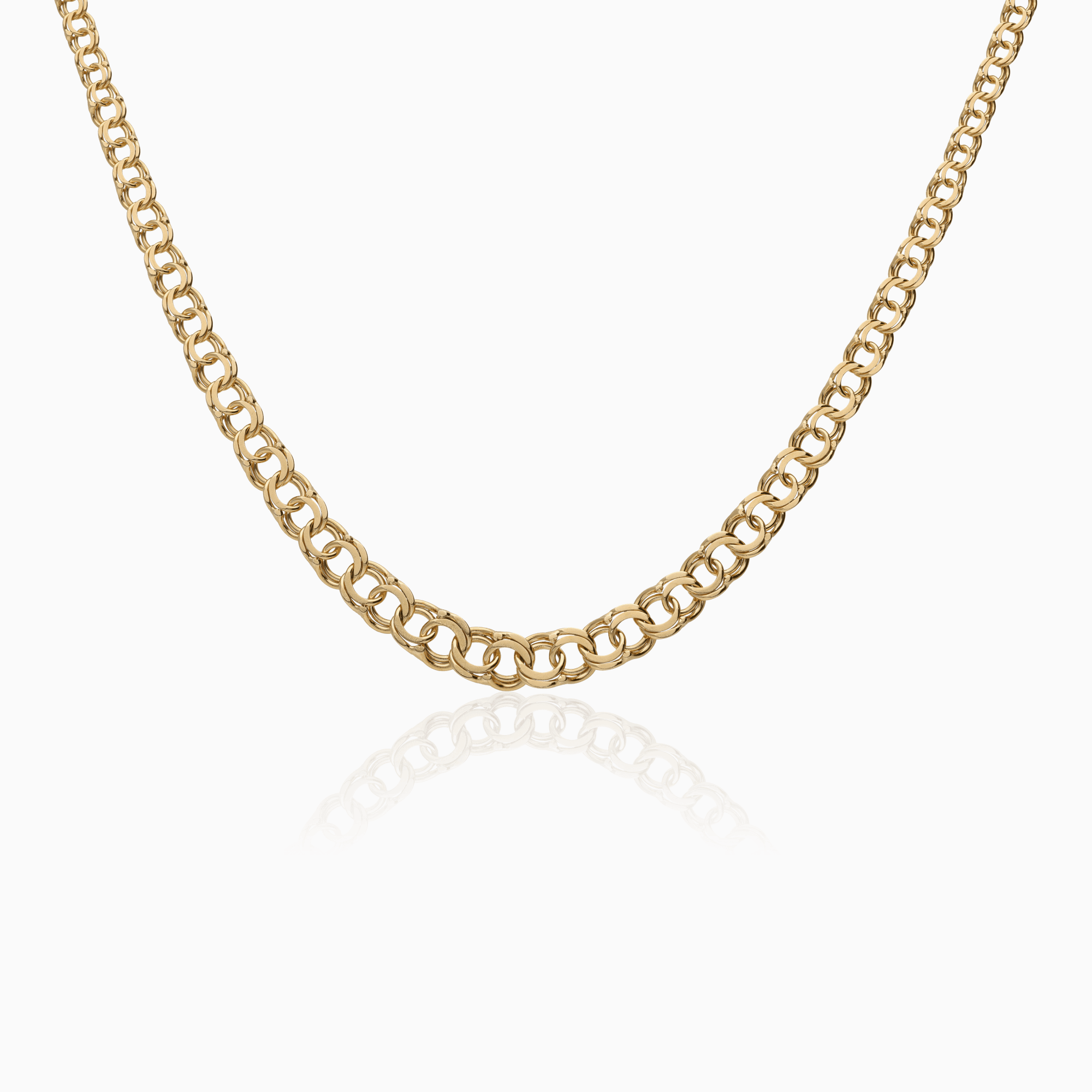 Bismarck halsband 12,92g 18K guld