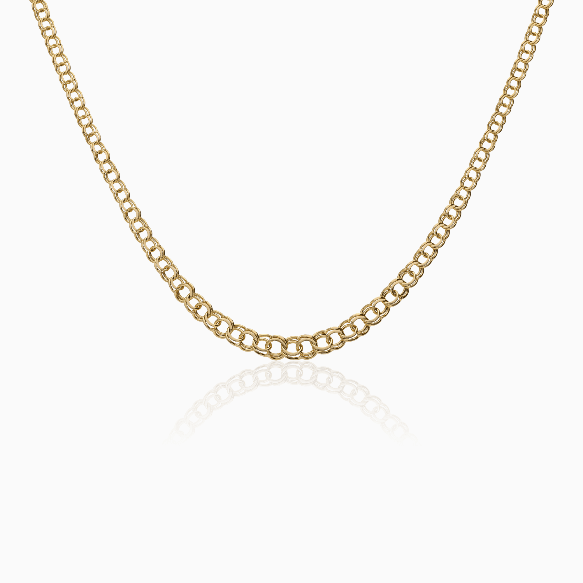 Bismarck link 8.80g 18K gold