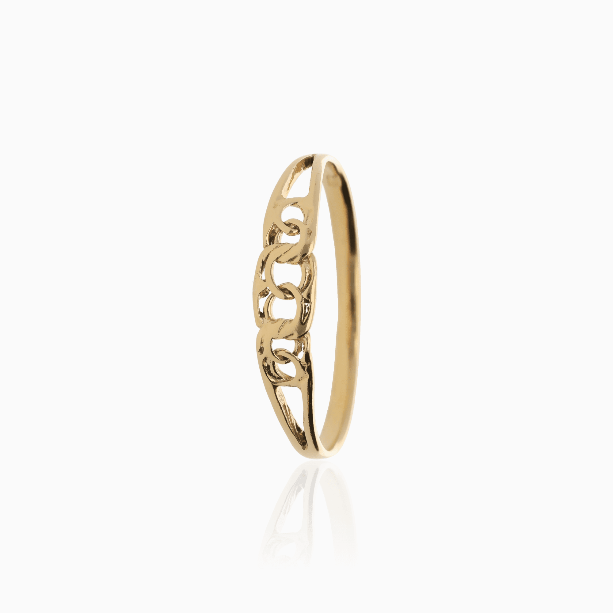 Bismarck ring 1,06g 18K guld