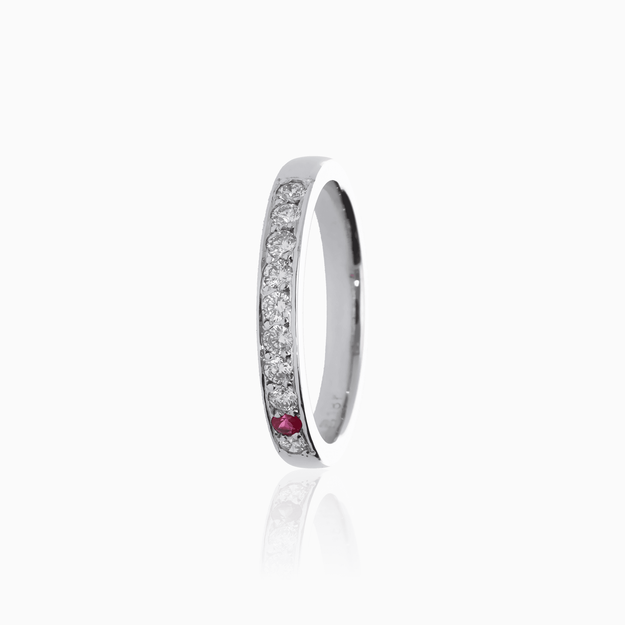 Eternity Ring 0.30ct 18K white gold