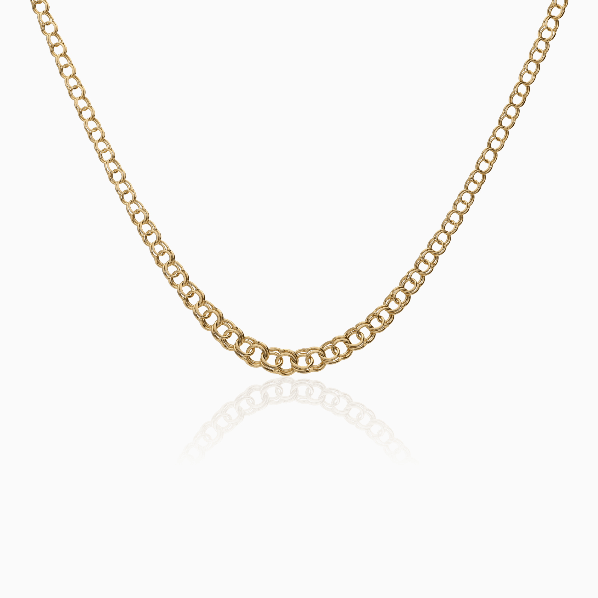 Bismarck chain 6.48g 18K gold