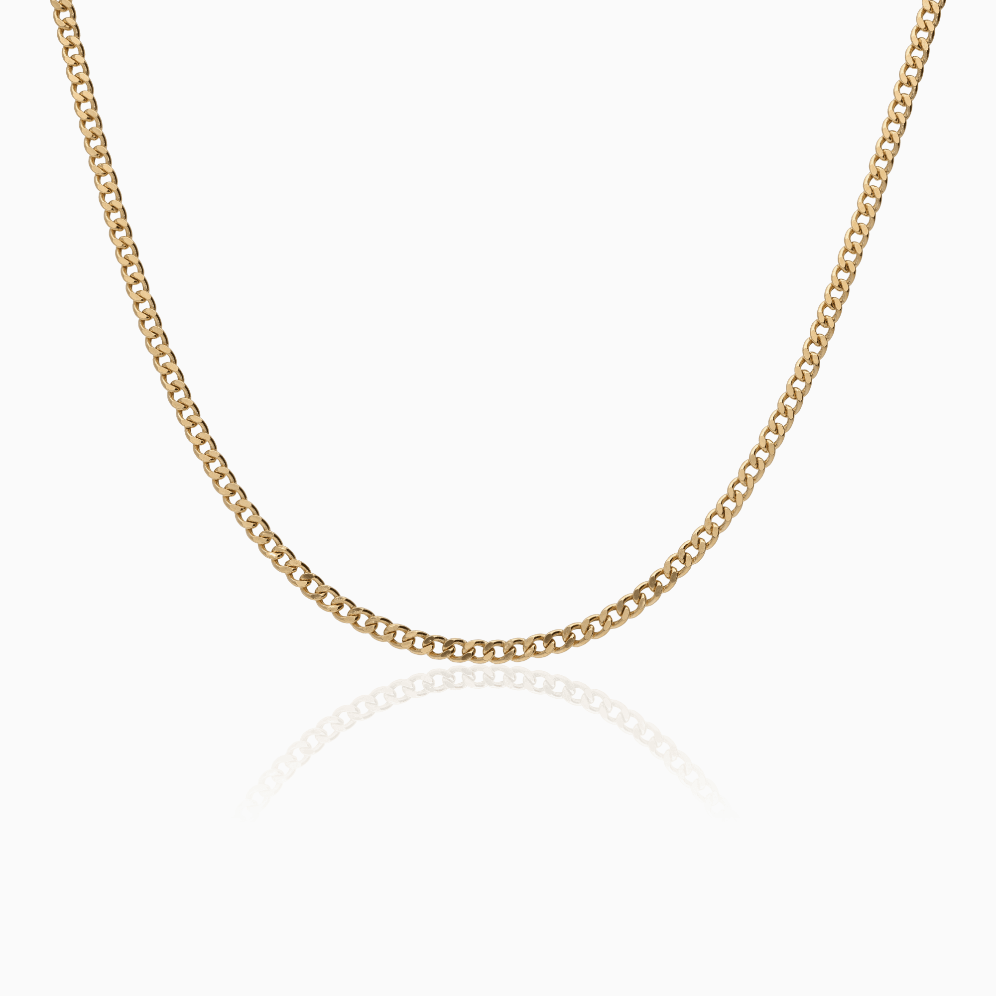 Curb necklace 6.55g 18K gold