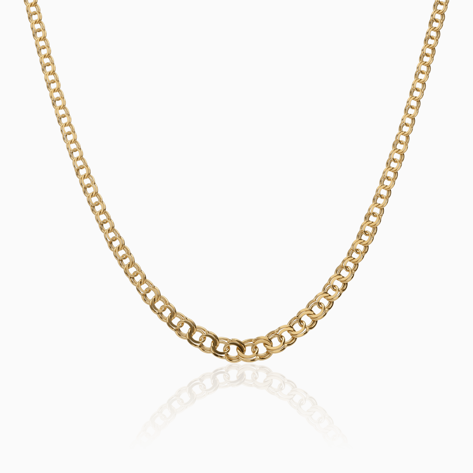 Bismarck necklace 8.92g 18K gold
