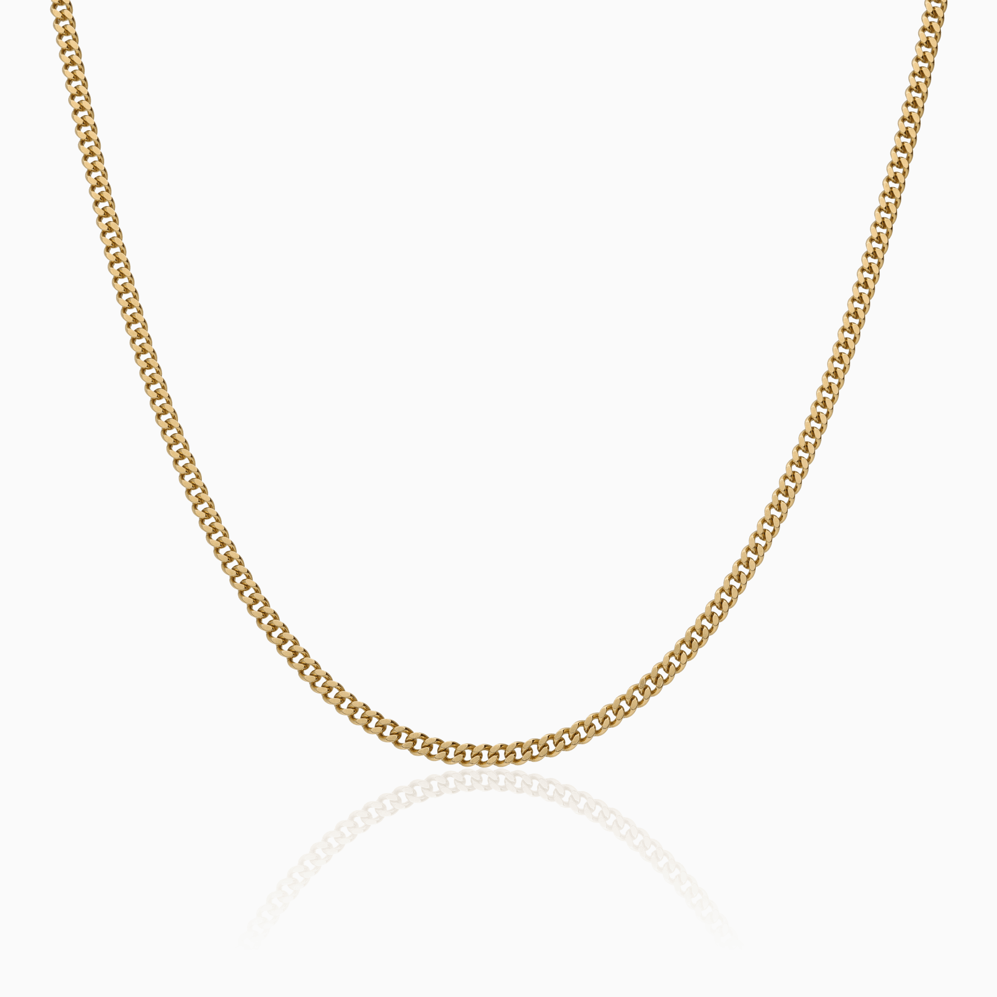 Curb necklace 13.75g 18K gold