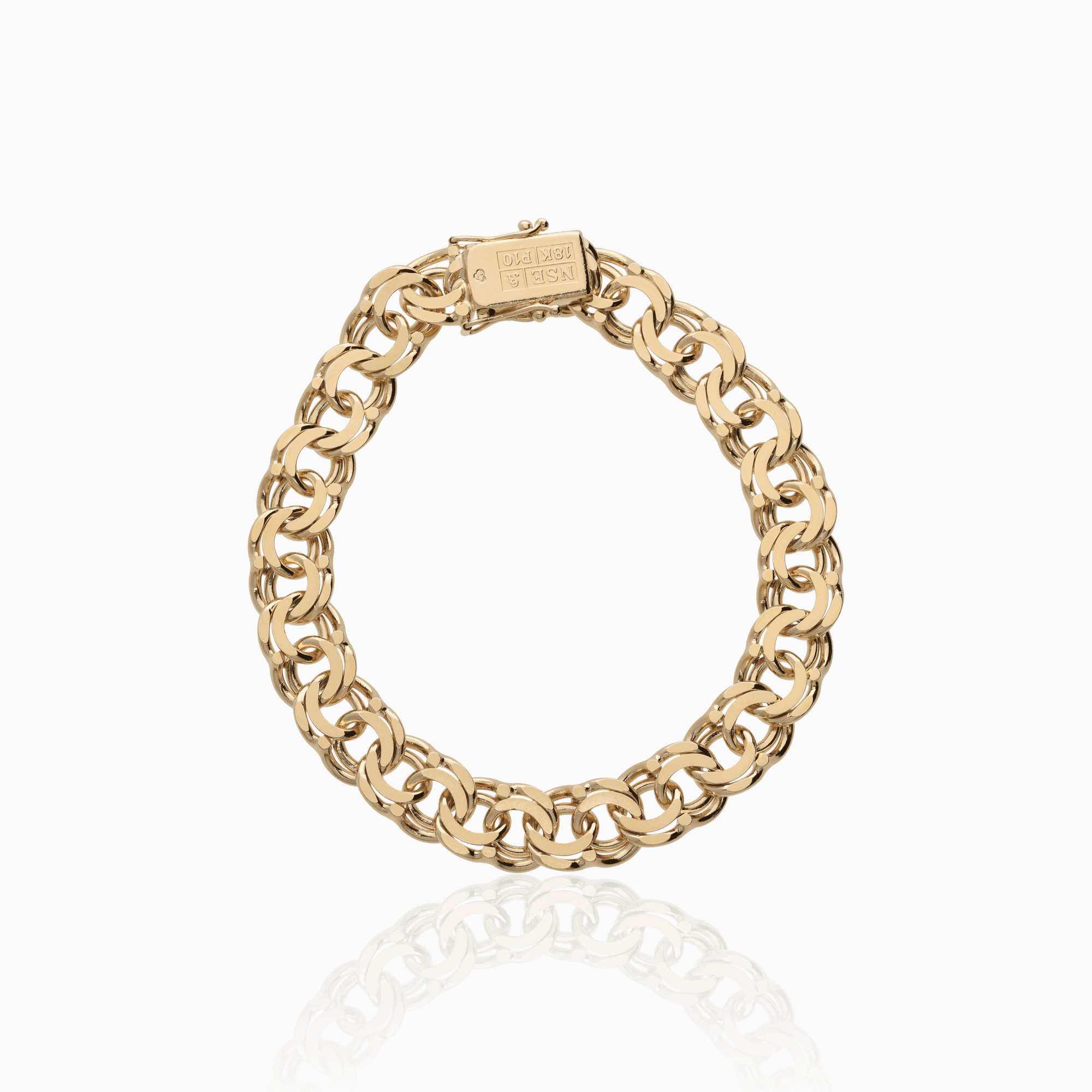Bismarck Bracelet 31.92g 18K Gold