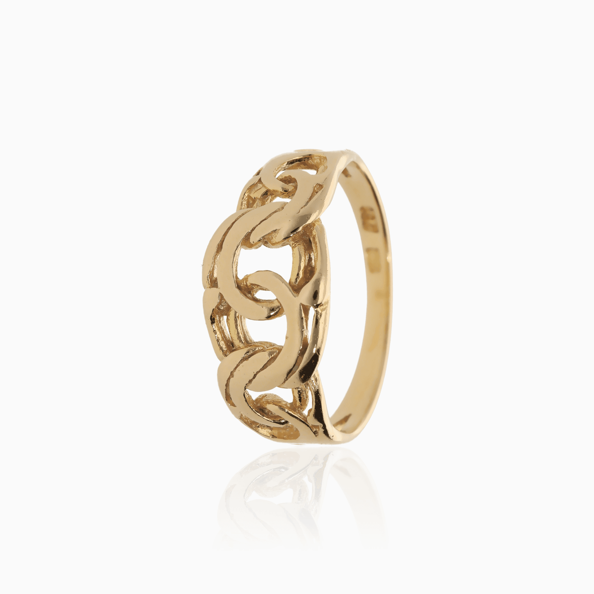 Bismarck ring 2.45g 18K gold