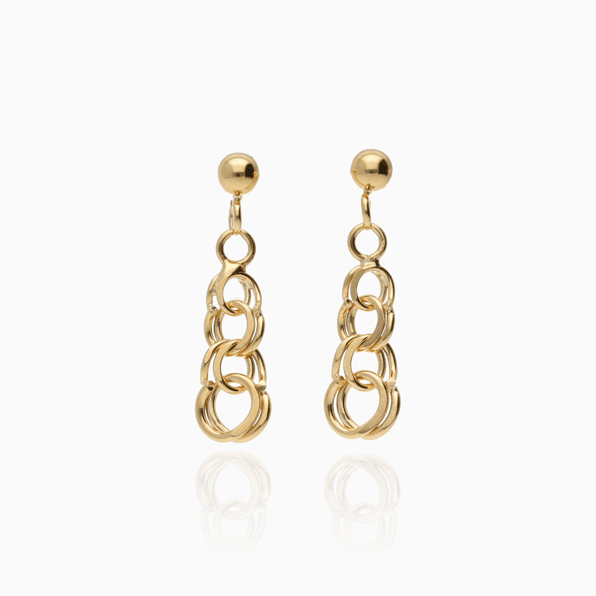 Bismarck earrings 1.26g 18K gold