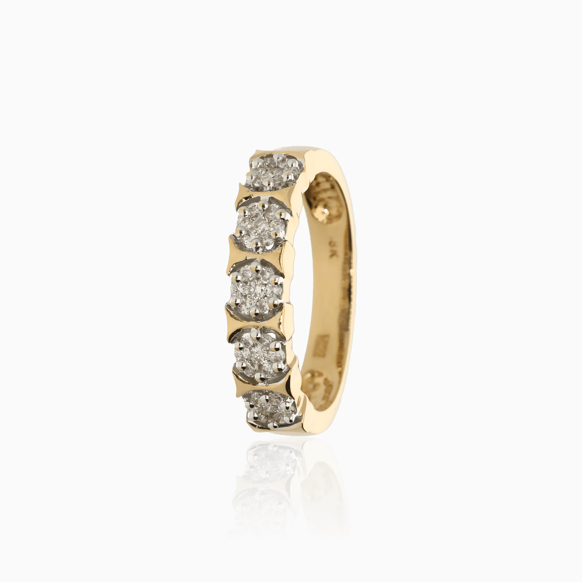 Eternity Ring 0.31ct 18K yellow gold