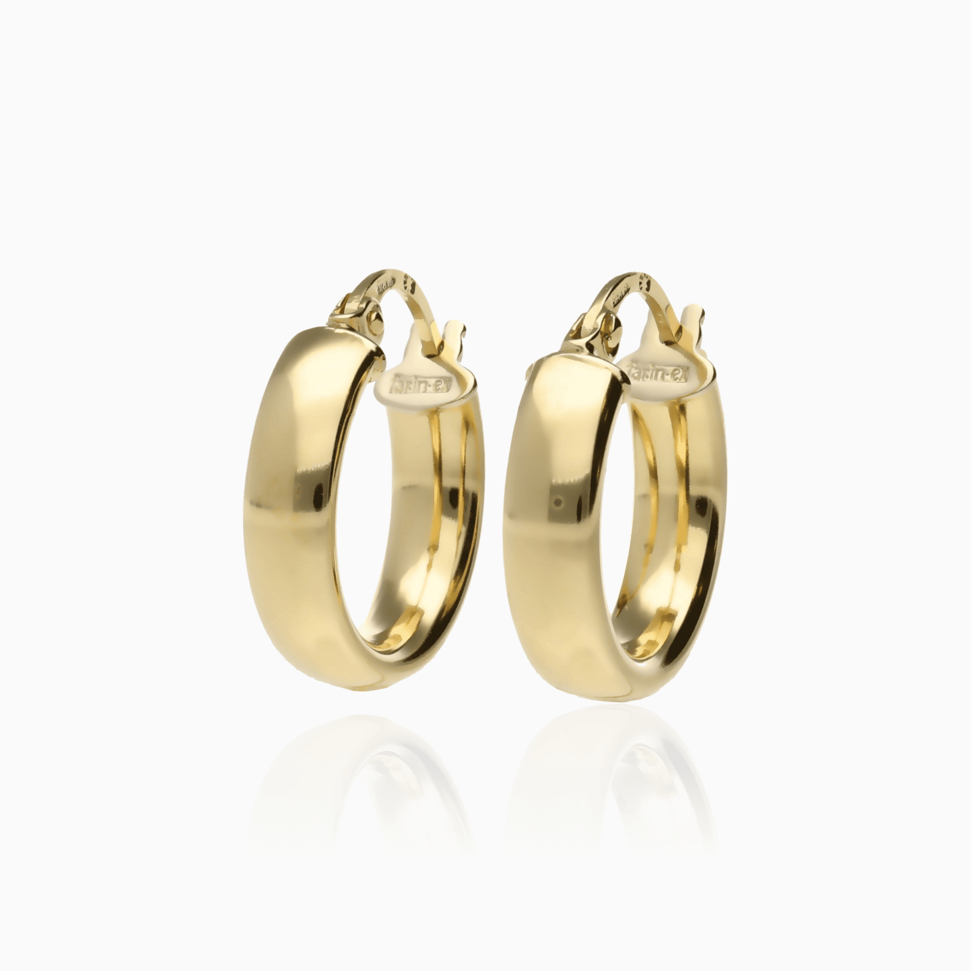 Hoop earrings 1.60g 18K gold