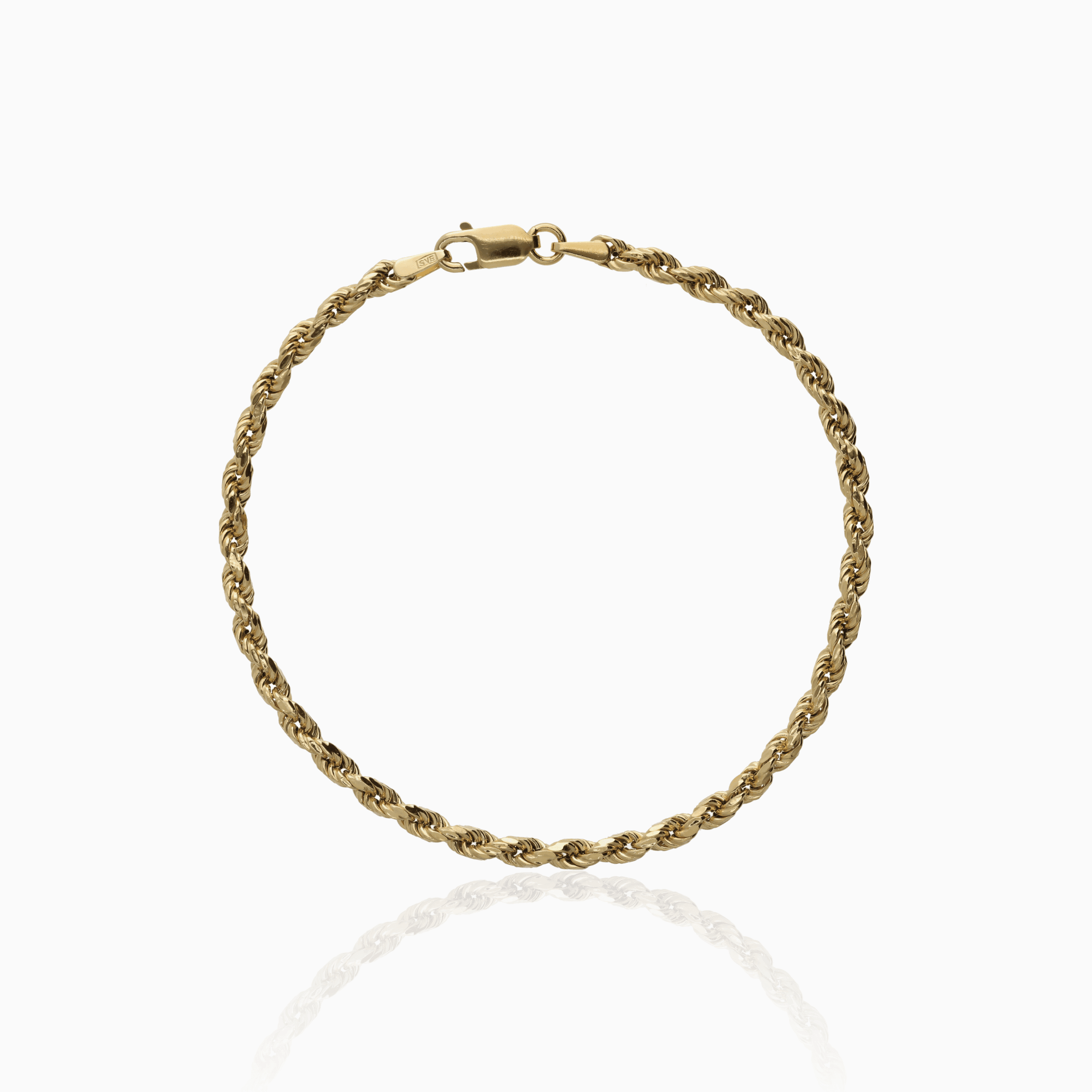 Rope Bracelet 3.68g 18K gold