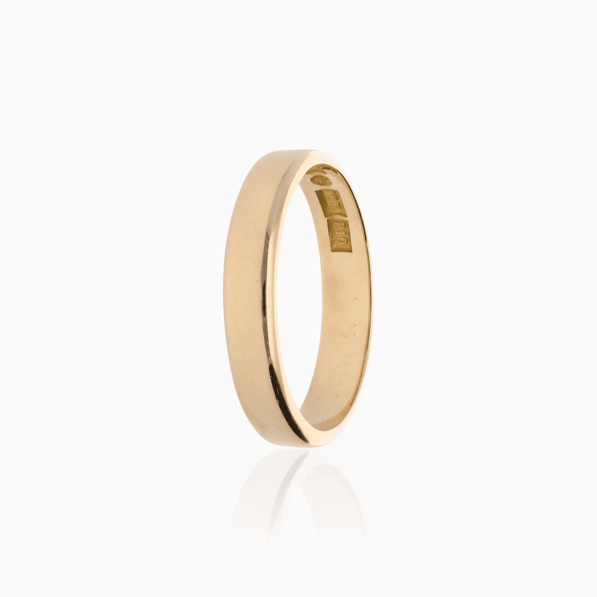 Slät ring 3,42g 18K guld