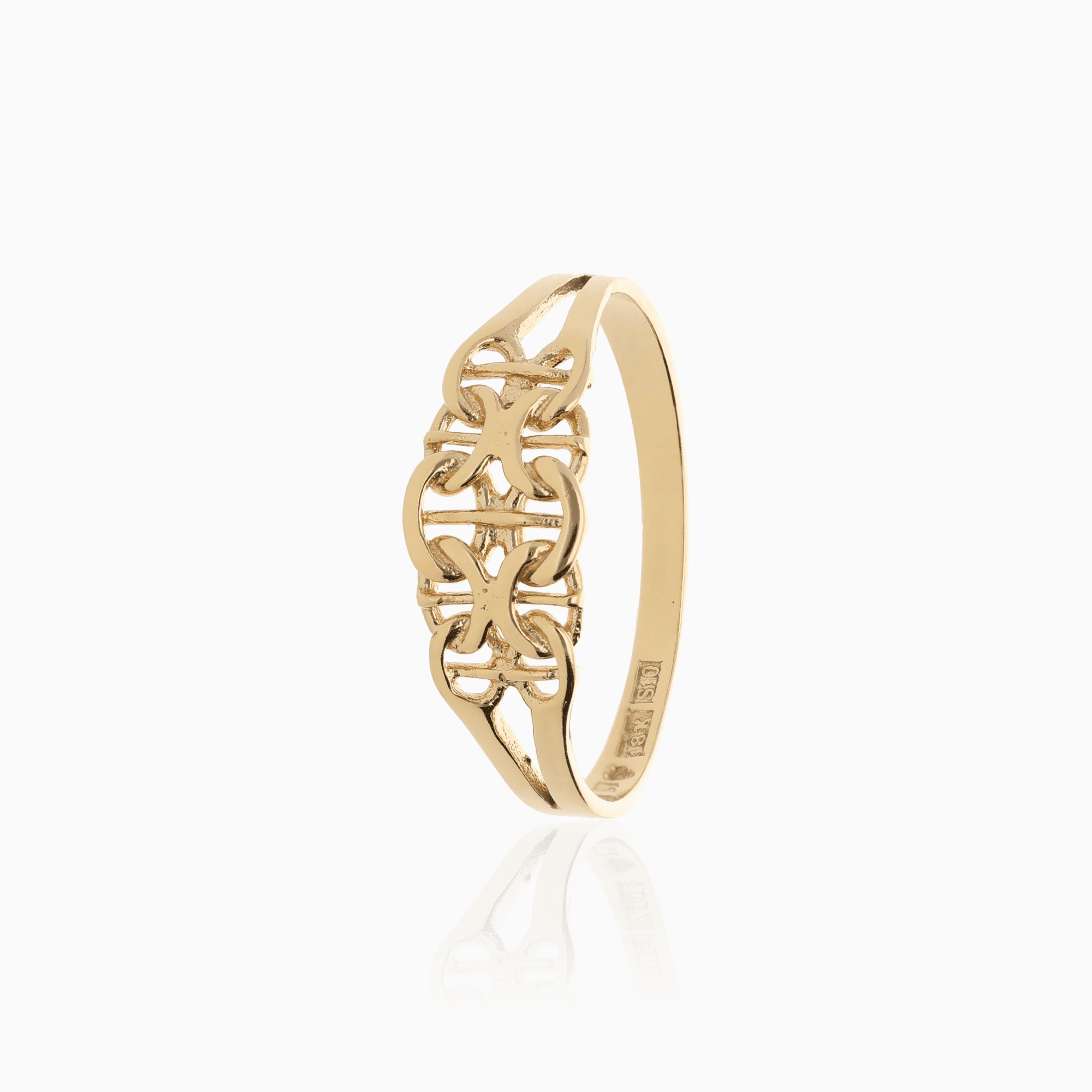 X-länk ring 1,80g 18K guld