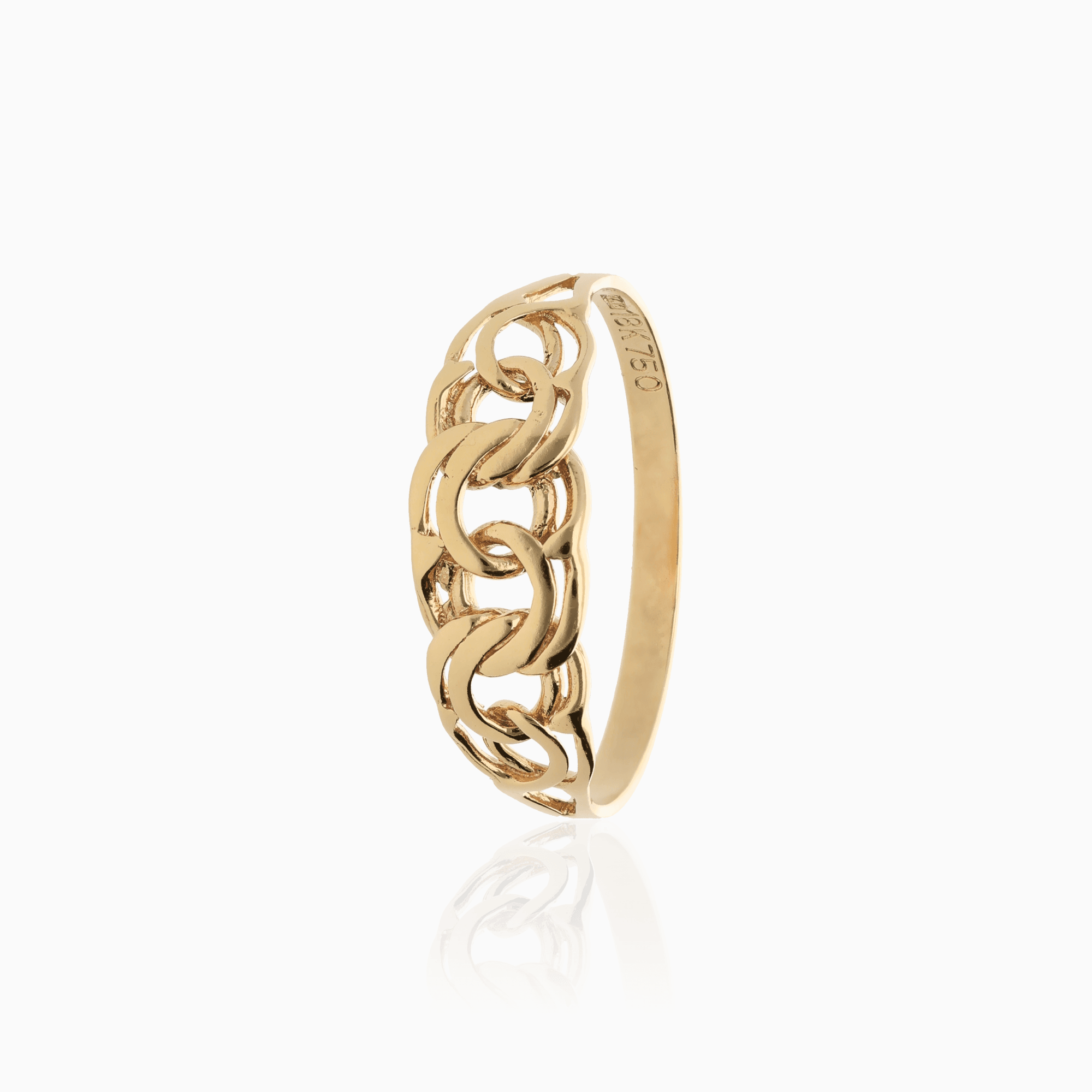 Bismarck ring 1.92g 18K gold