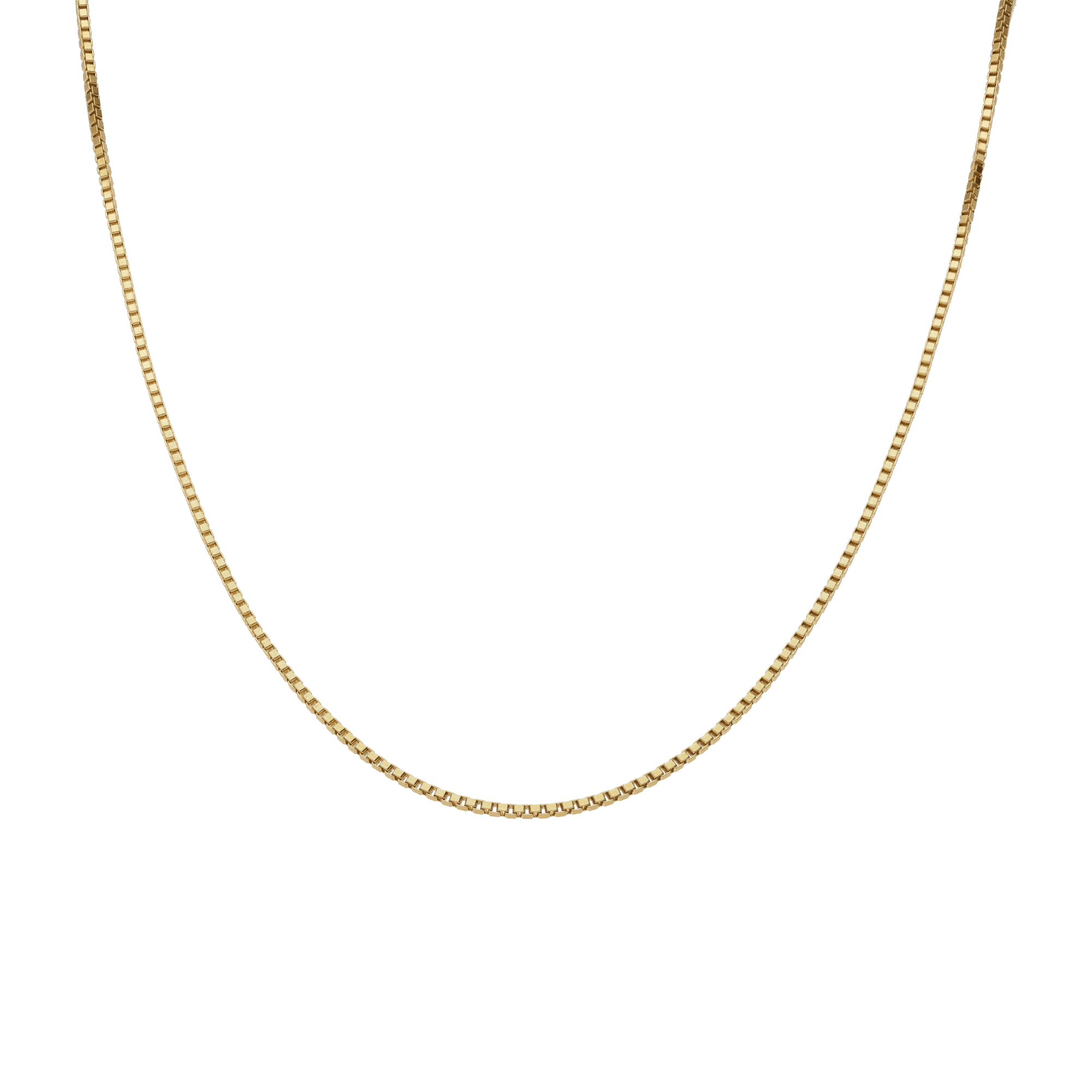 Box Chain 52cm 18K gold