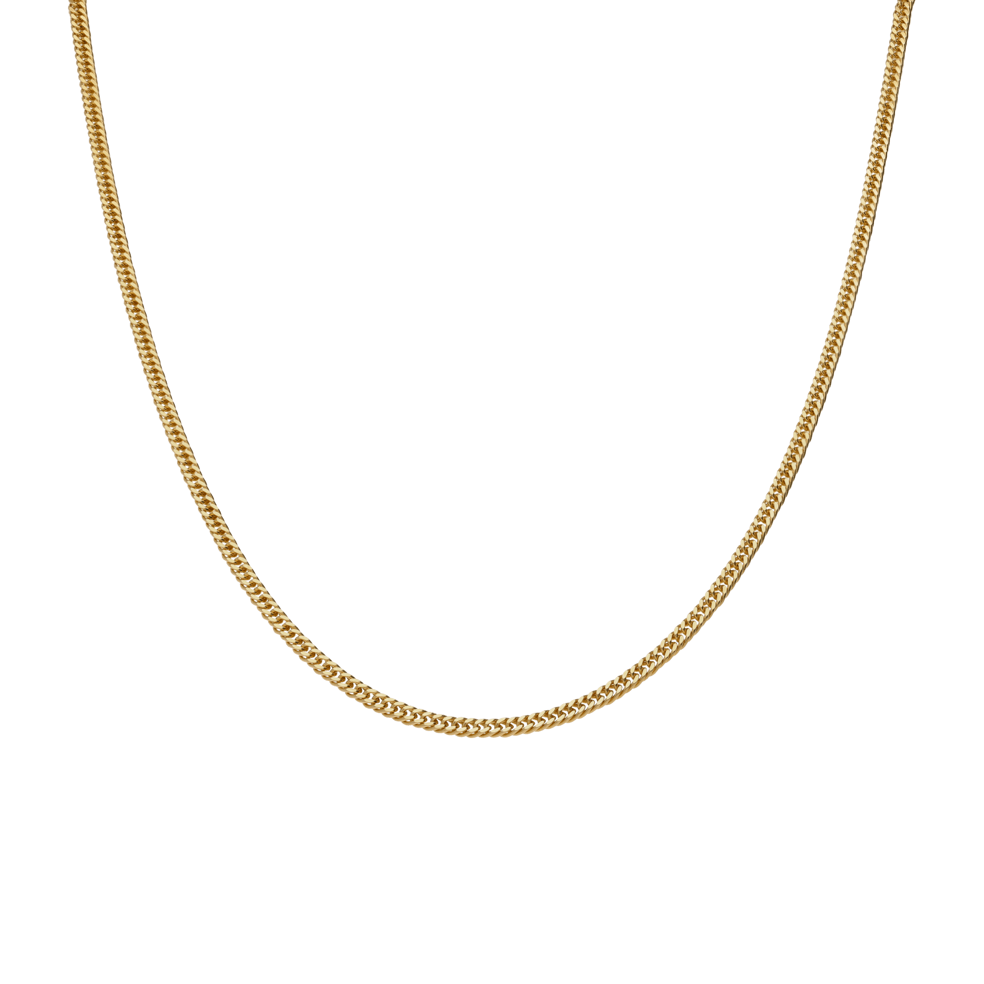 Curb chain 51.5cm 18K gold
