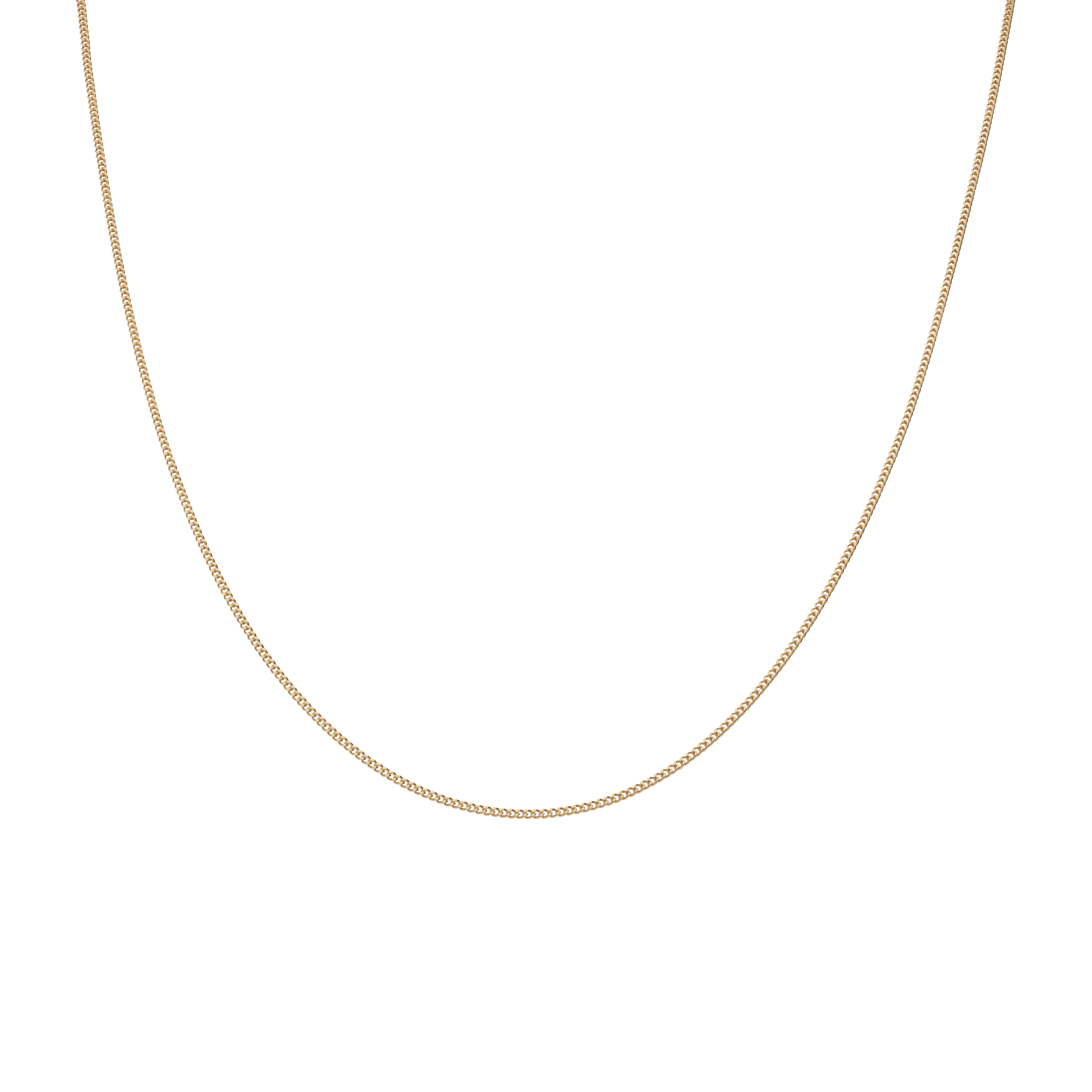 Pansarkedja 42cm 18K guld