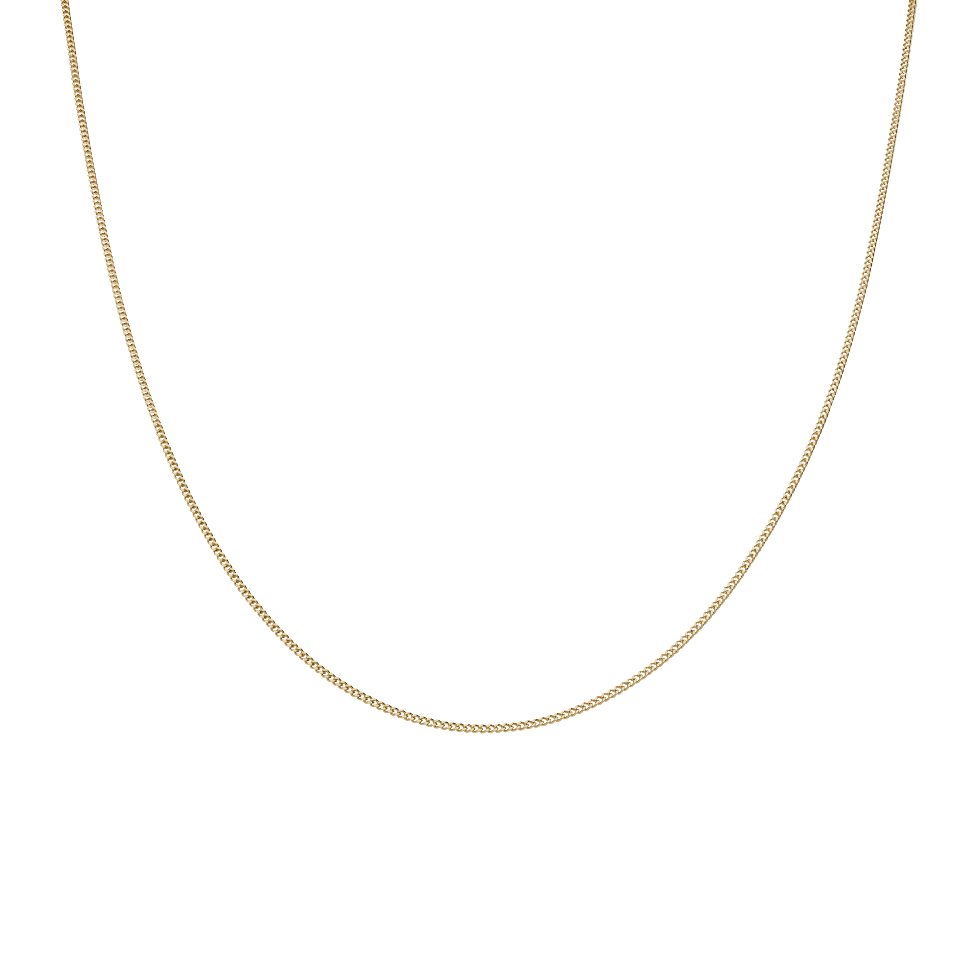 Pansarkedja 45cm 18K guld