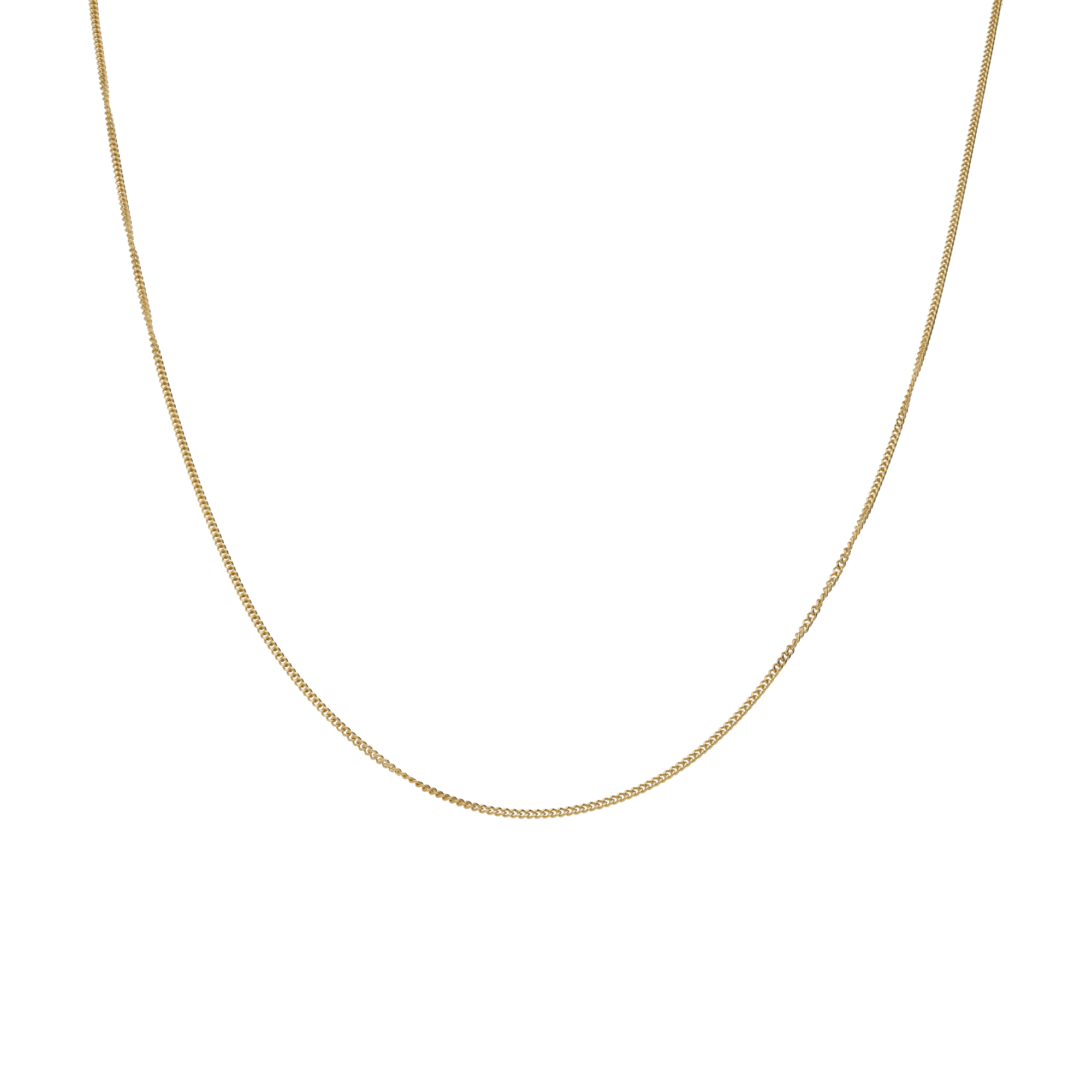 Pansarkedja 41cm 18K guld