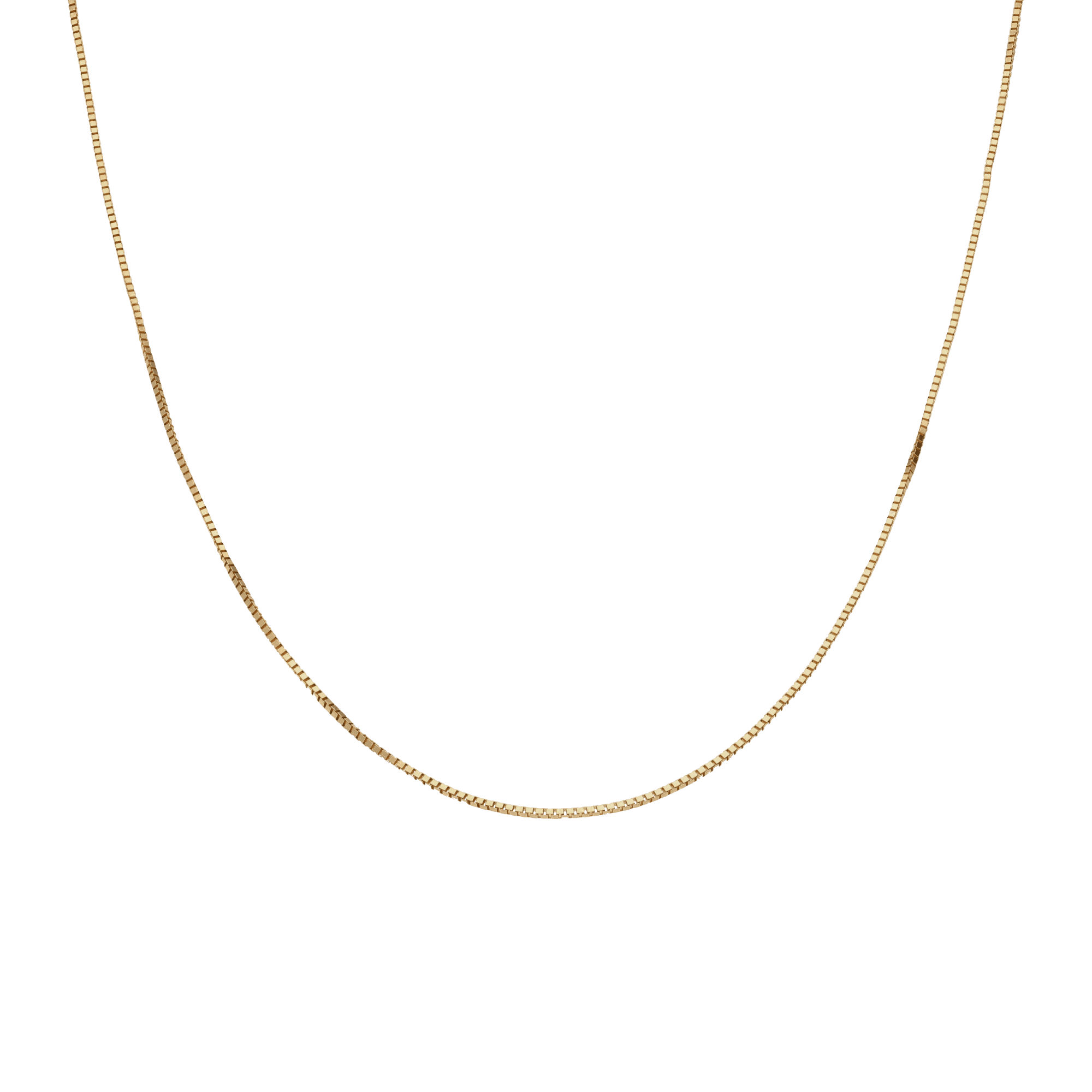 Veneziakedja 50cm 18K guld
