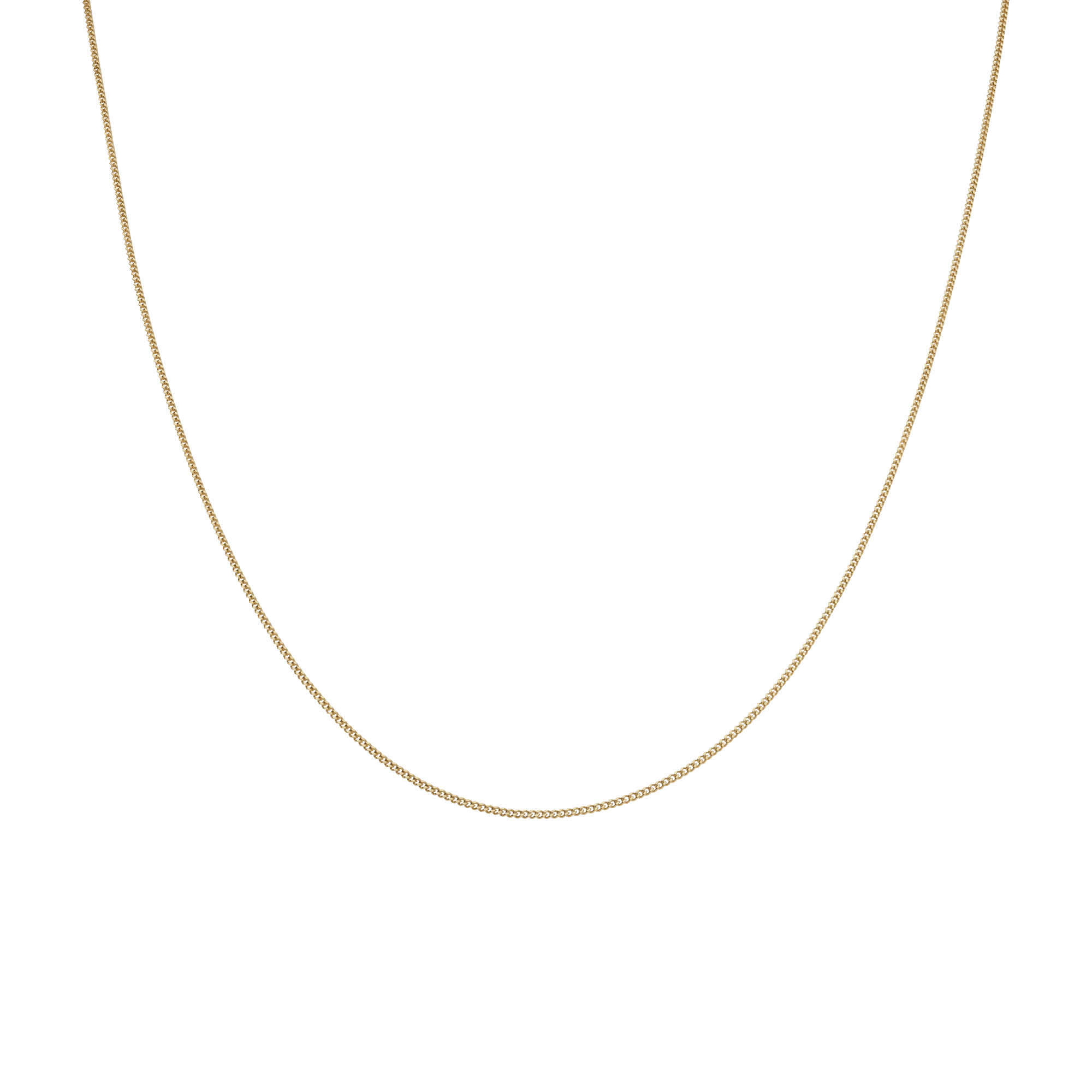 Pansarlänk 42,5cm 18K guld