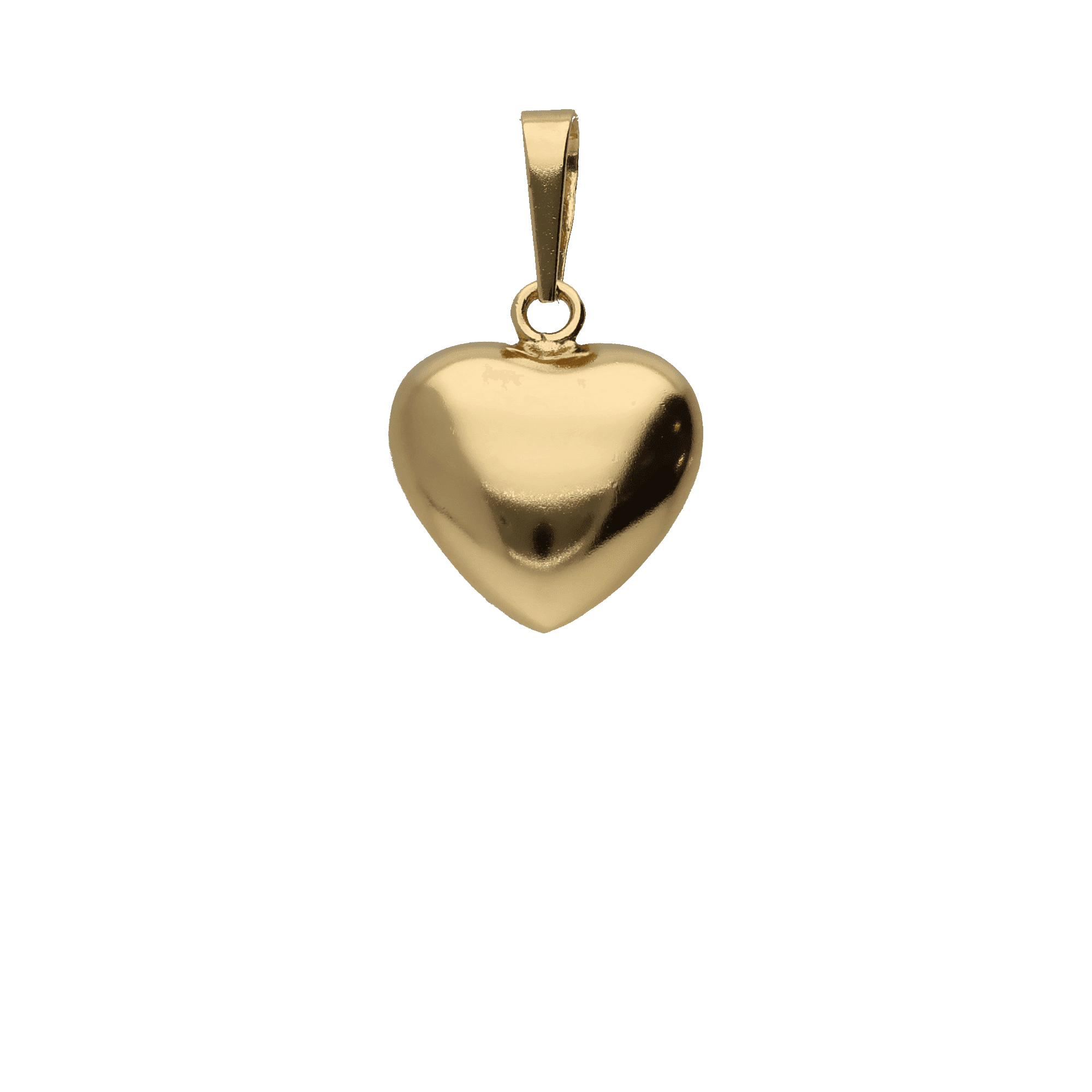 Heart pendant 0.98g 18K gold