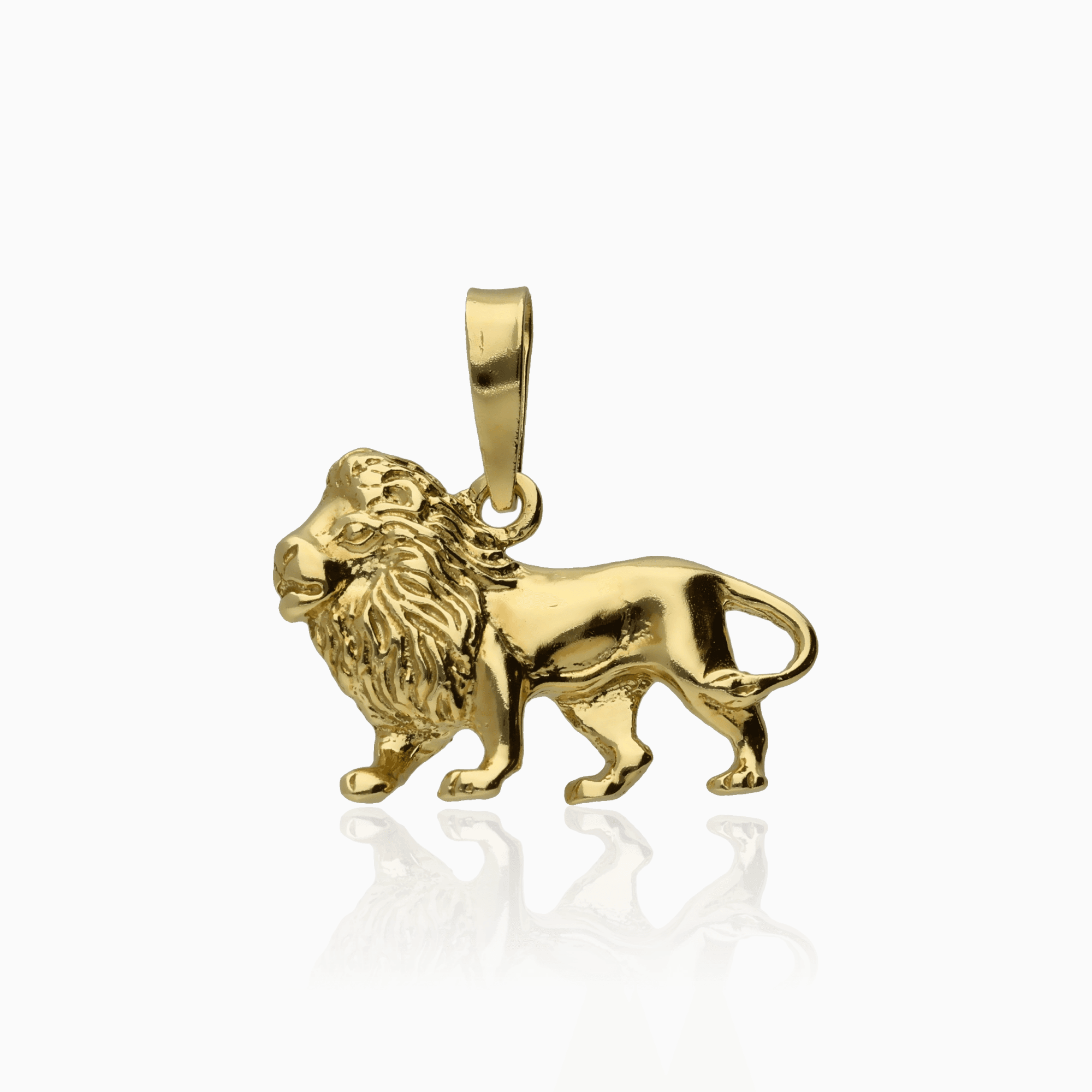 Hängsmycke lejon 2,48g 18K guld