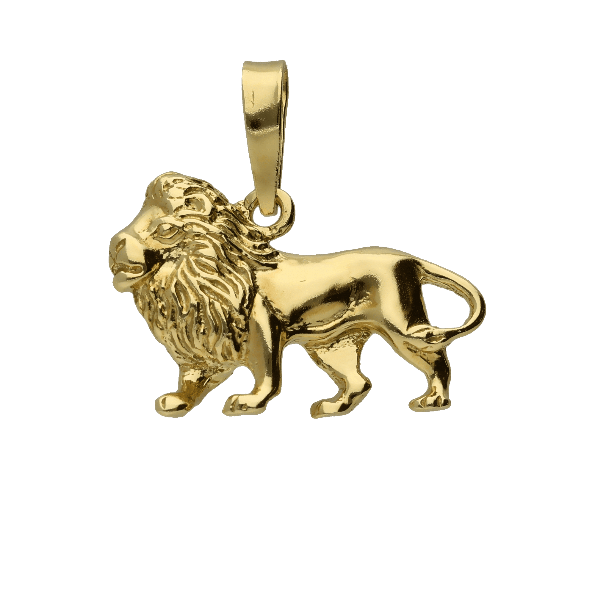 Hängsmycke lejon 2,48g 18K guld