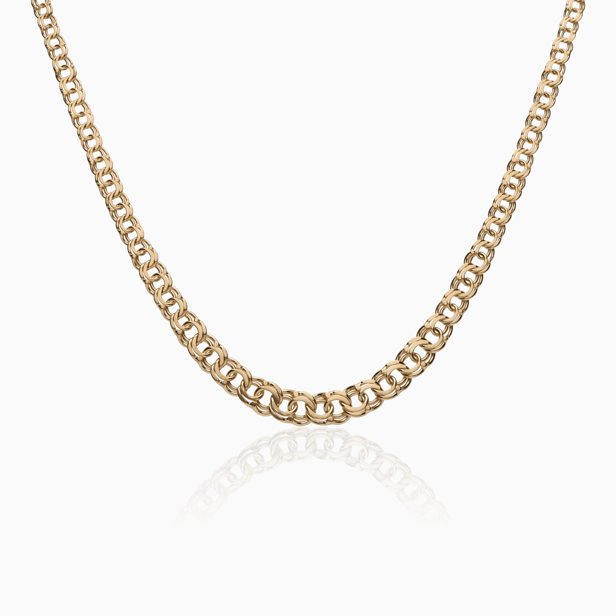 Bismarck necklace 15.24g 18K gold
