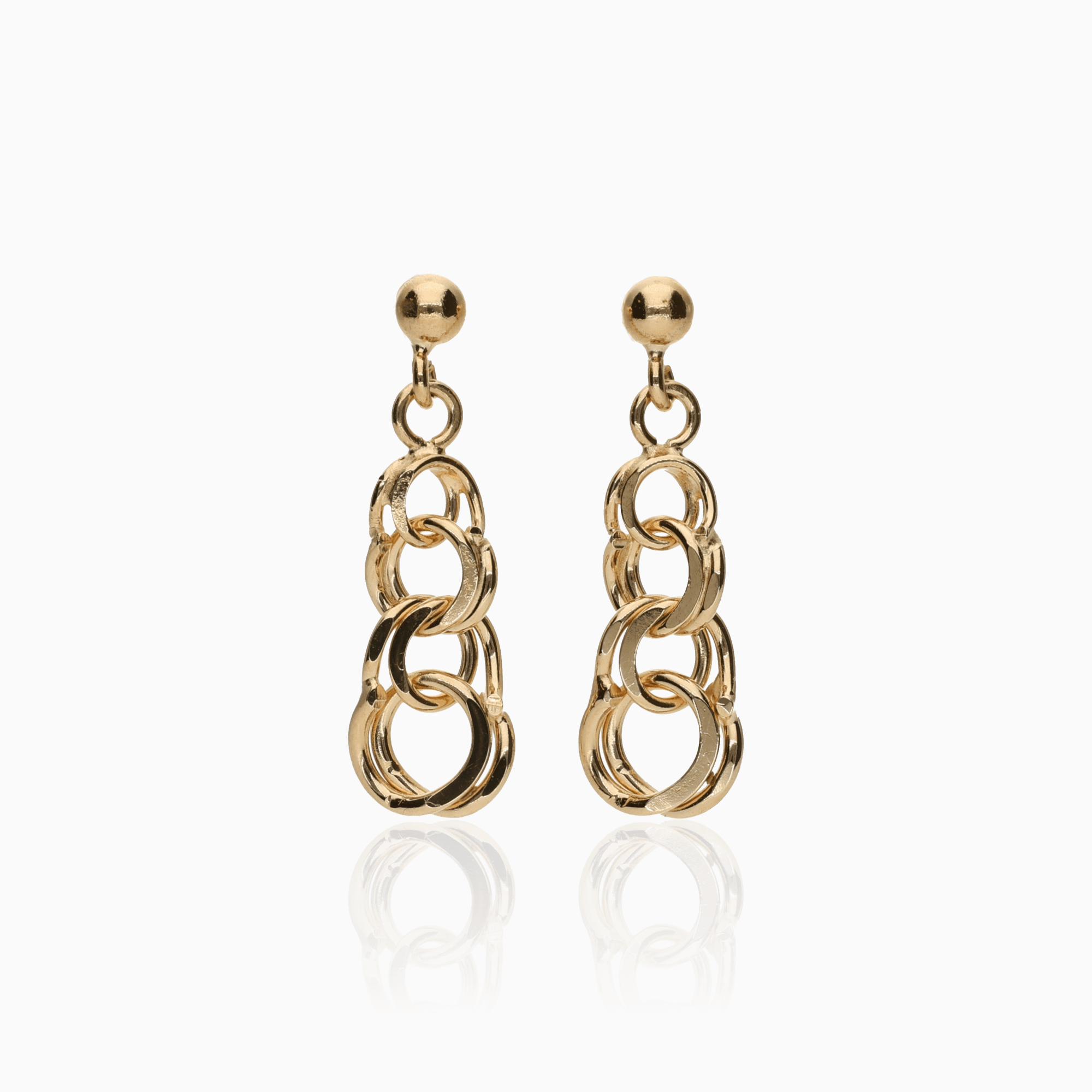 Bismarck earrings 1.86g 18K gold