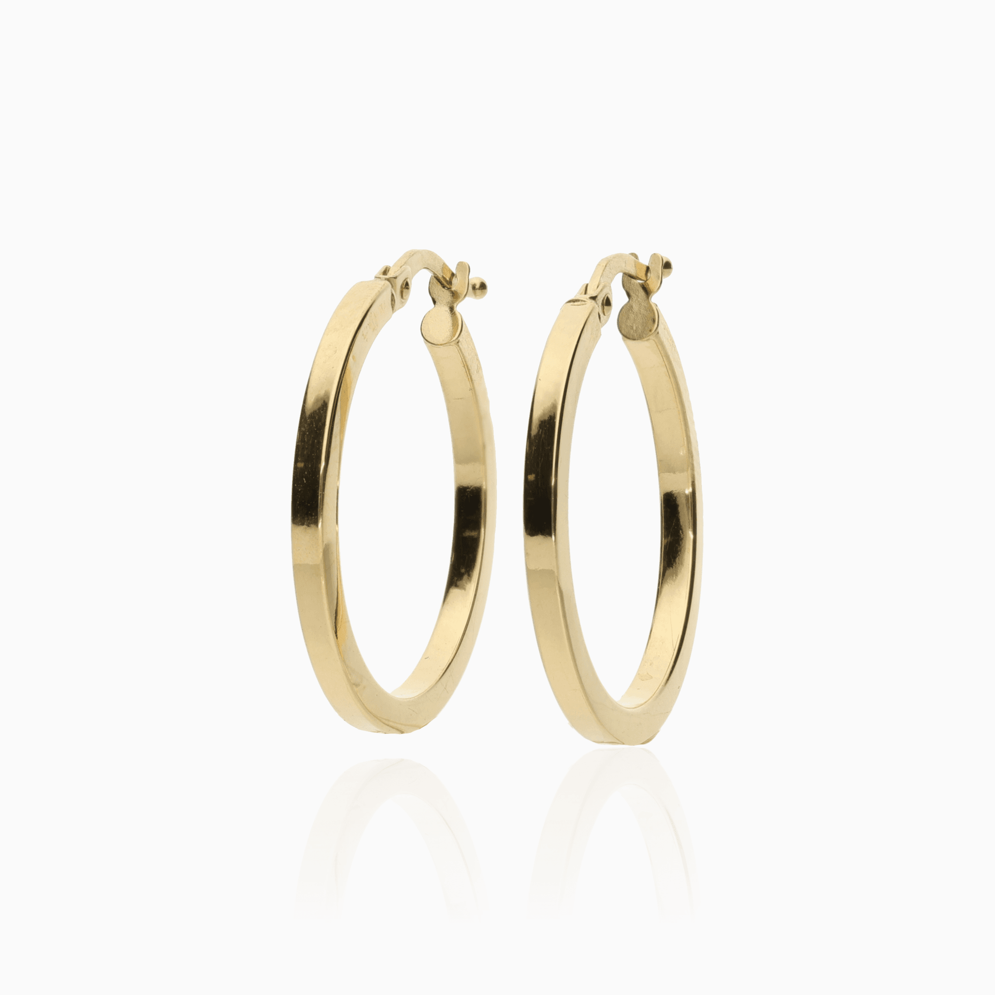 Hoop earrings 1.76g 18K gold