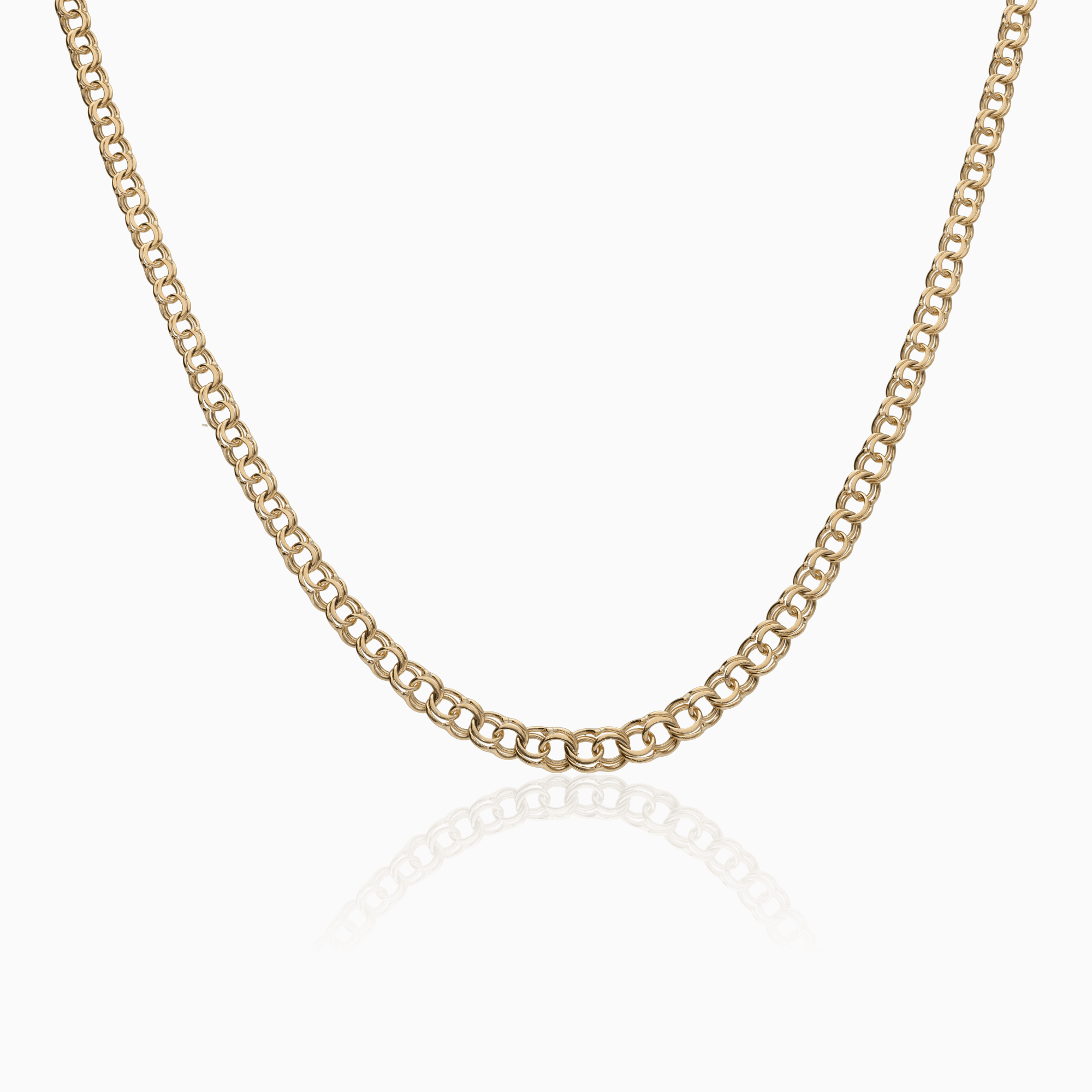 Bismarck necklace 9.95g 18K gold