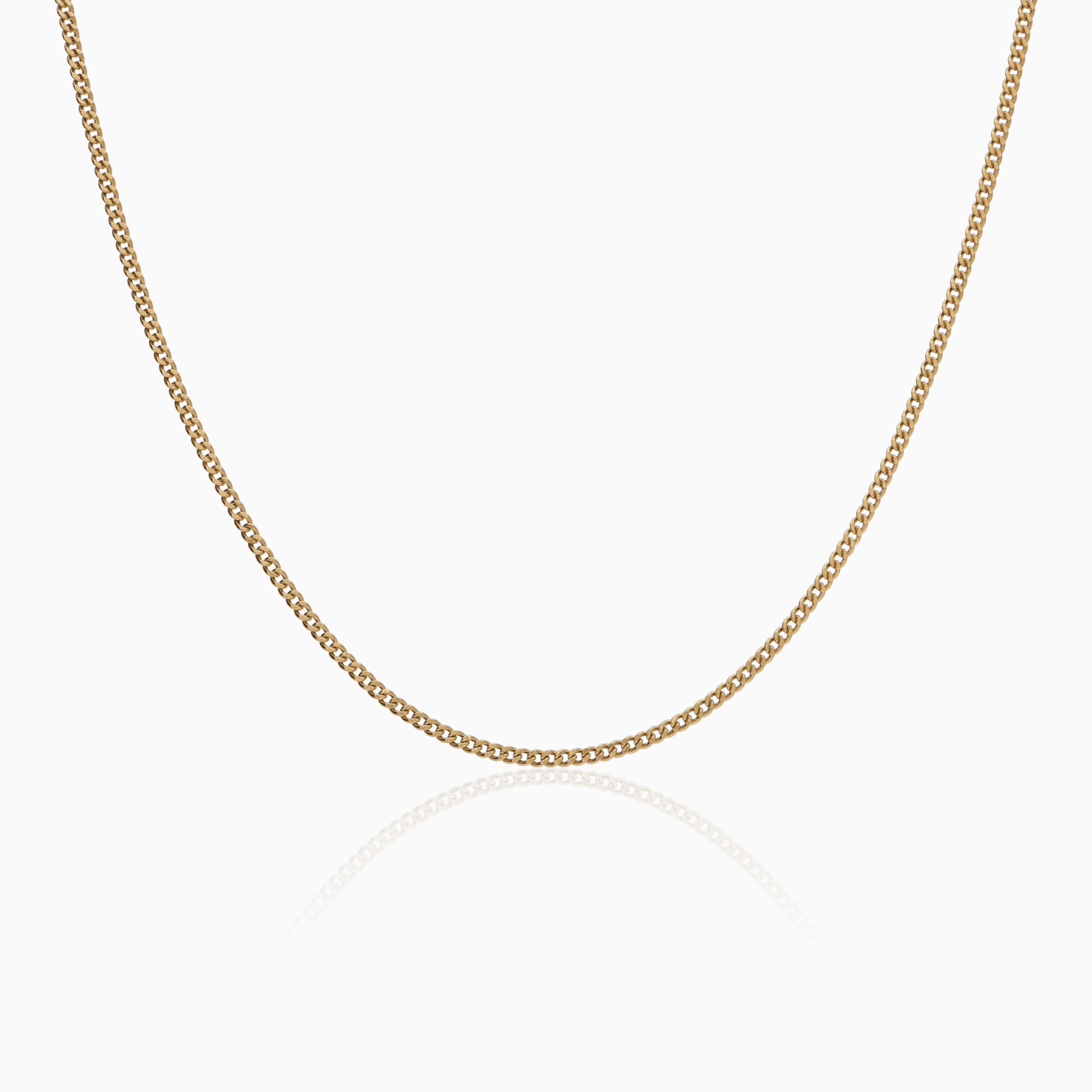 Curb chain 3.04g 18K gold