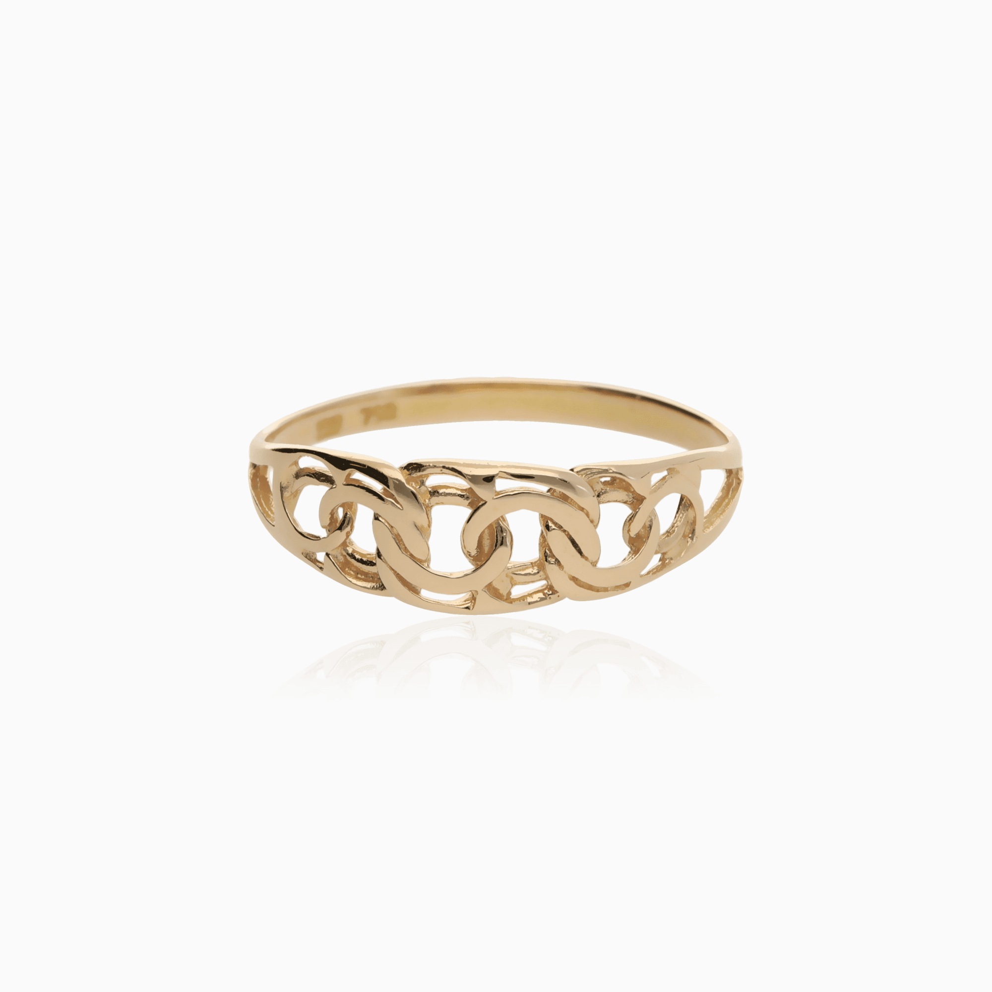 Bismarck ring 1.65g 18K gold