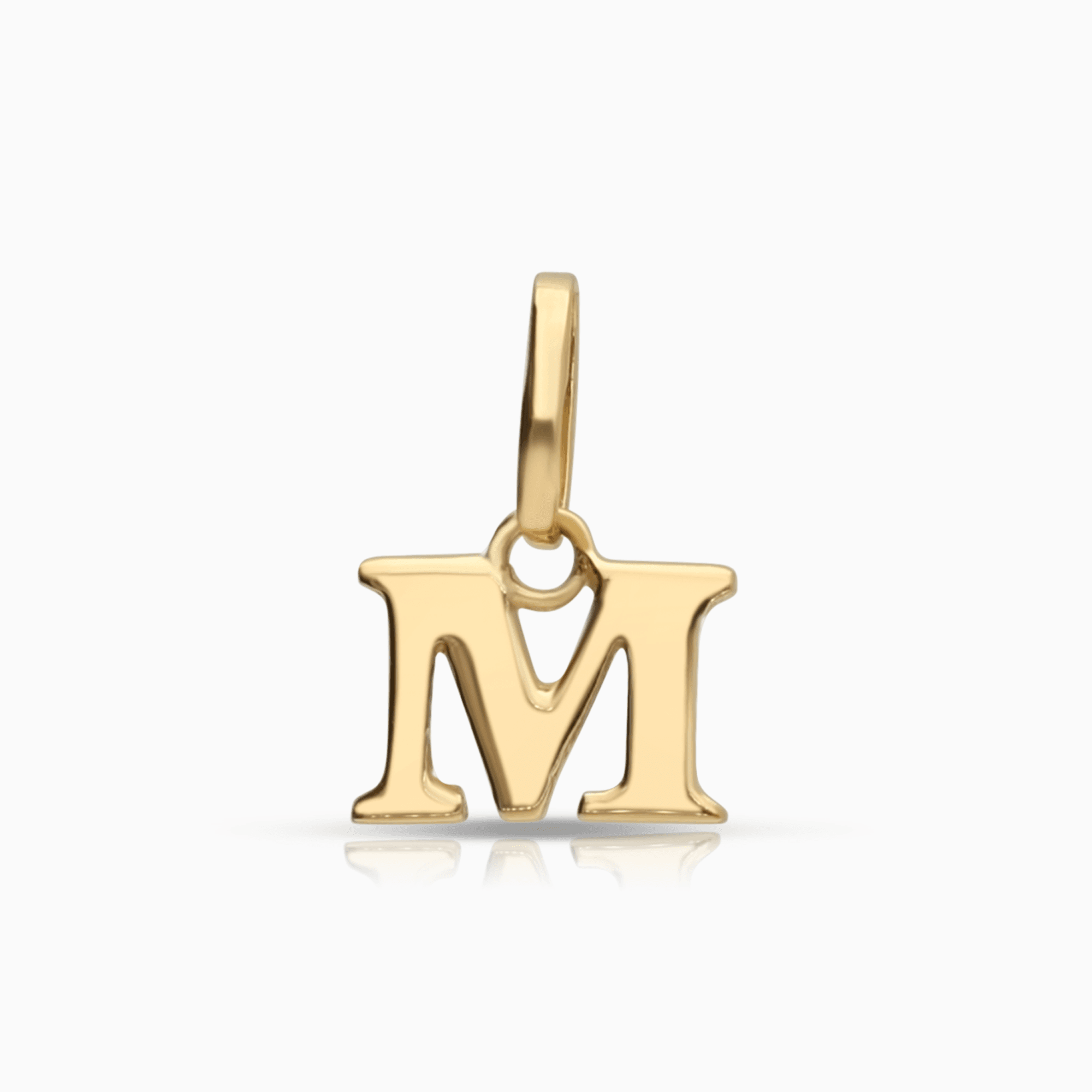 Letter Pendant 0.36g 18K Gold