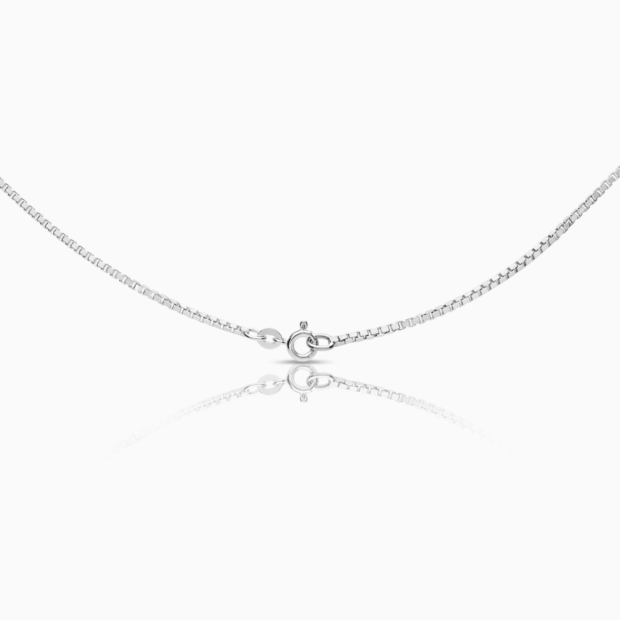 Venetian link 9.54g 18K white gold