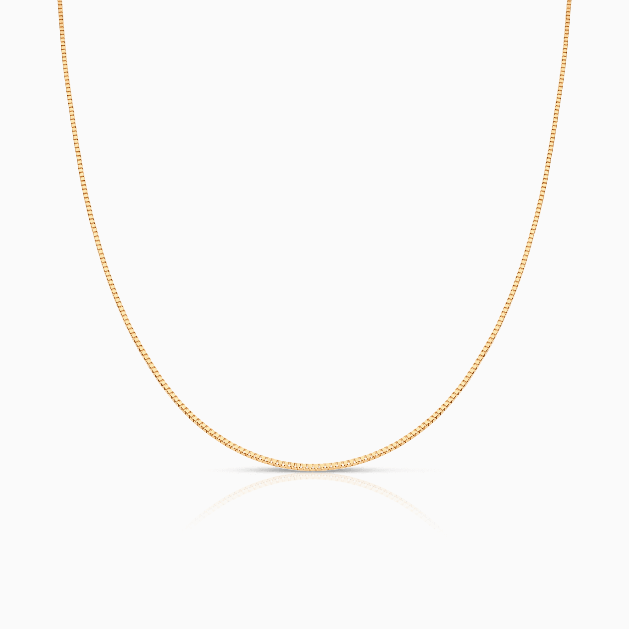 Veneziakedja 38cm 18K guld