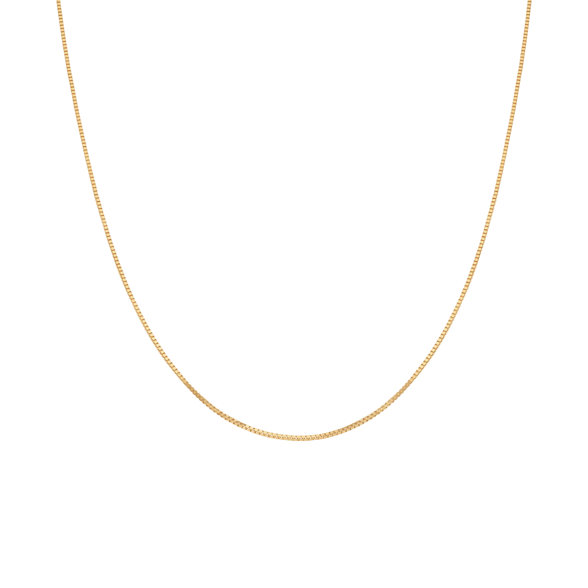 Veneziakedja 38cm 18K guld