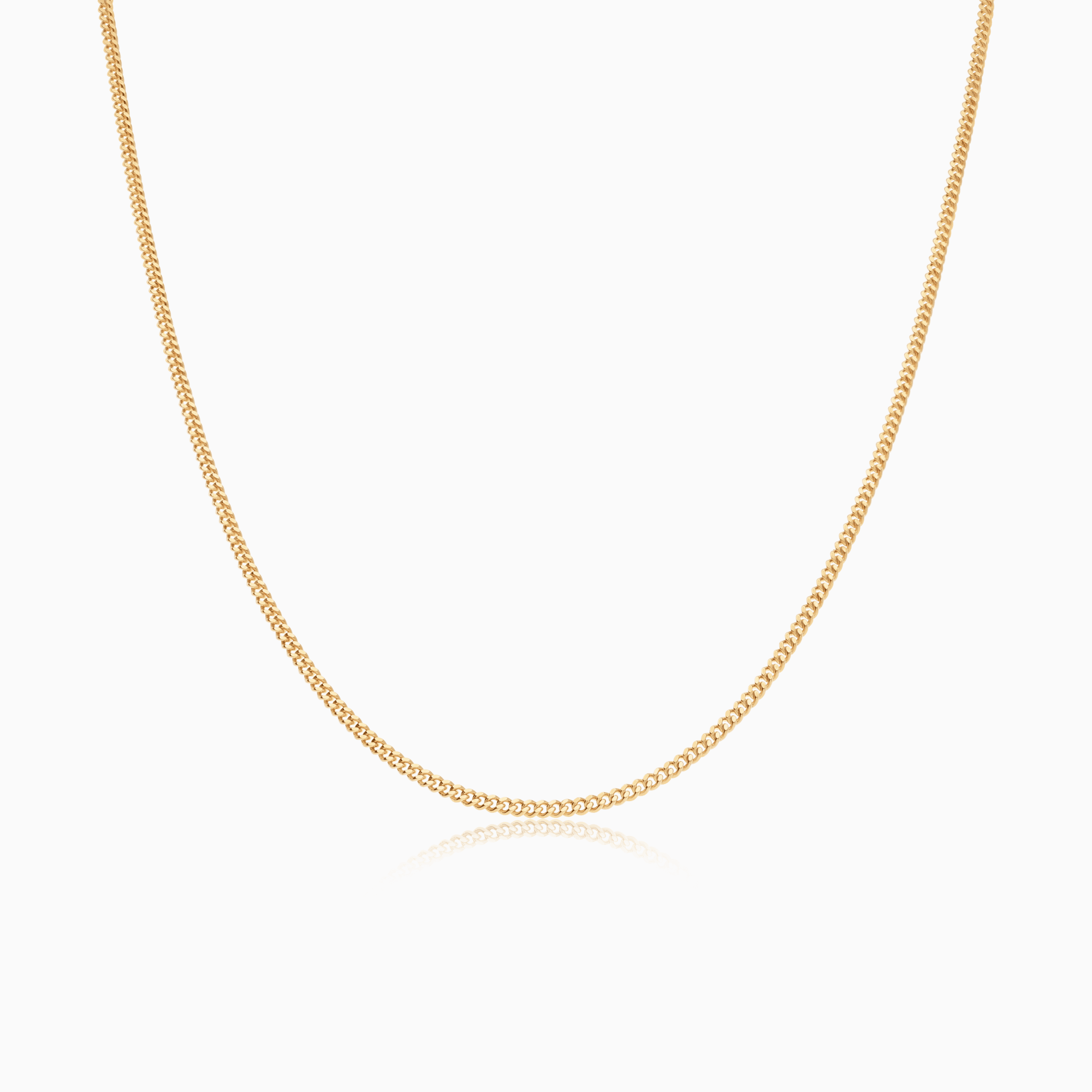 Pansarkedja 41cm 18K guld