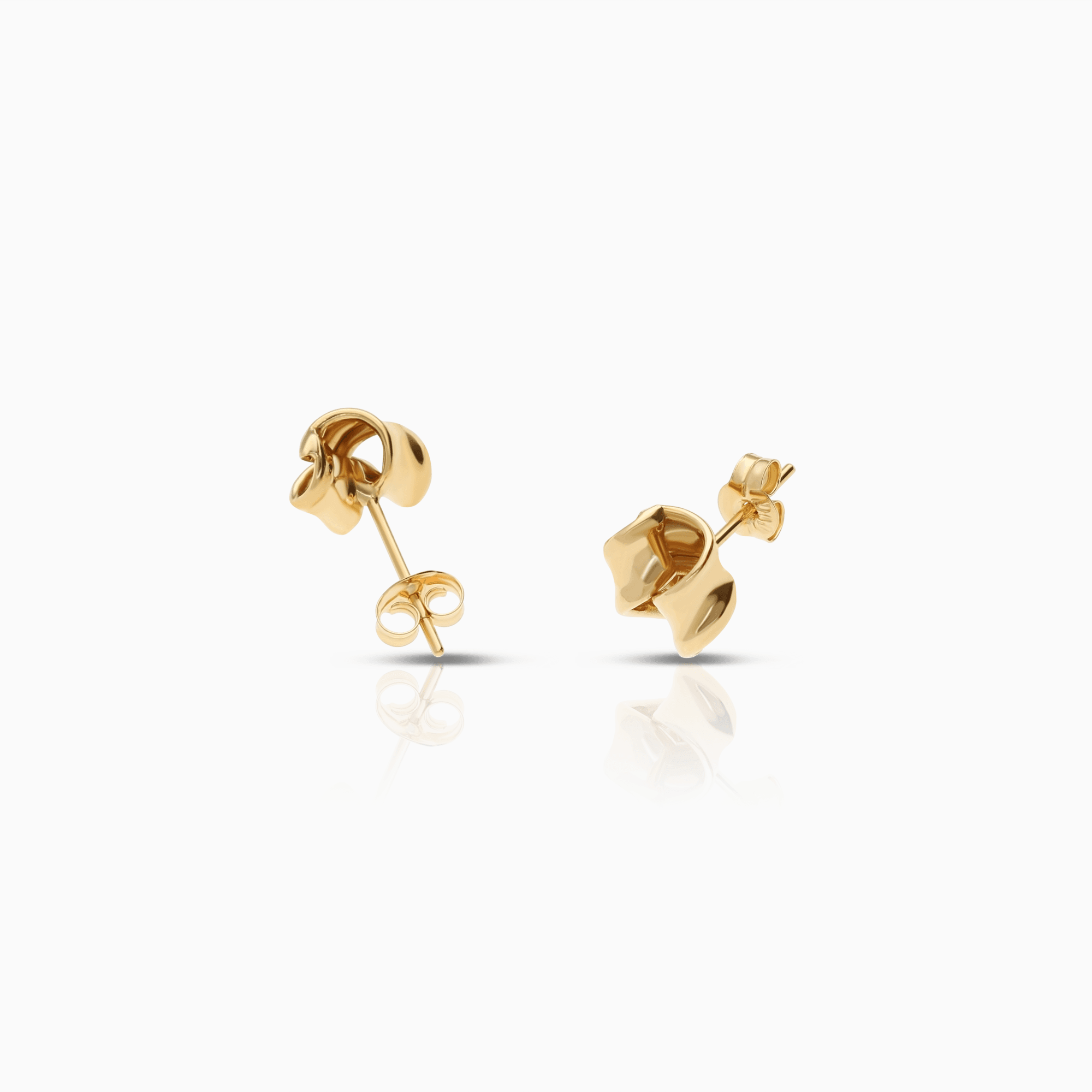 Gold earrings 0.88g 18K