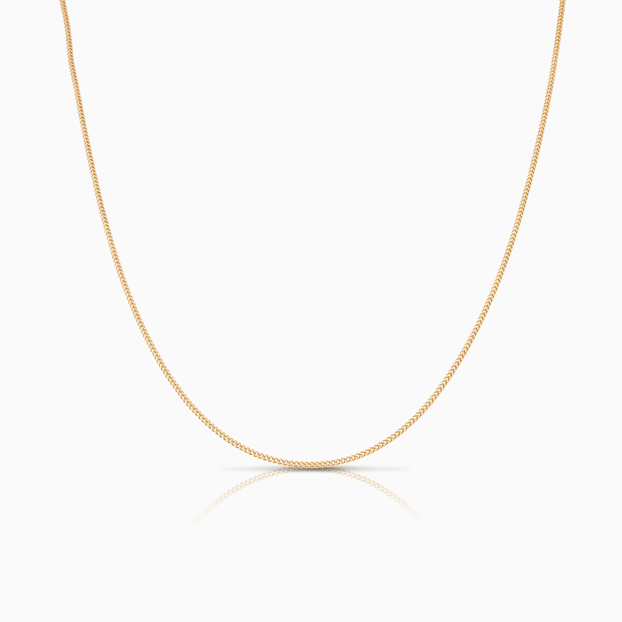 Pansarkedja 39cm 18K guld