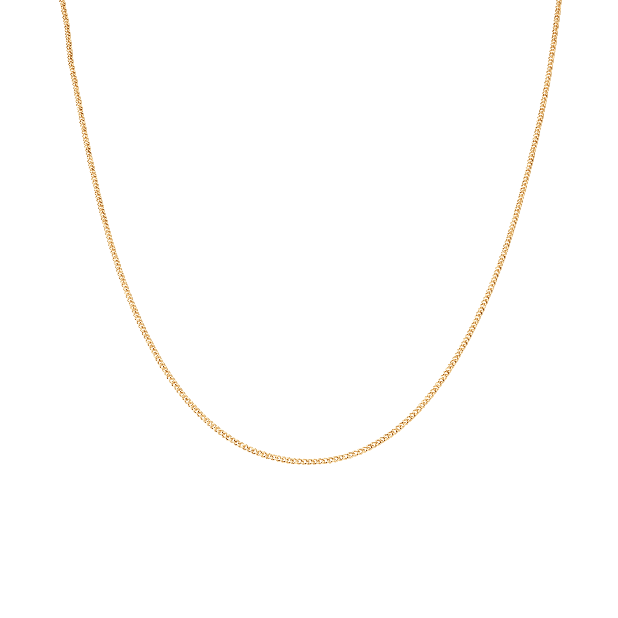Pansarkedja 39cm 18K guld
