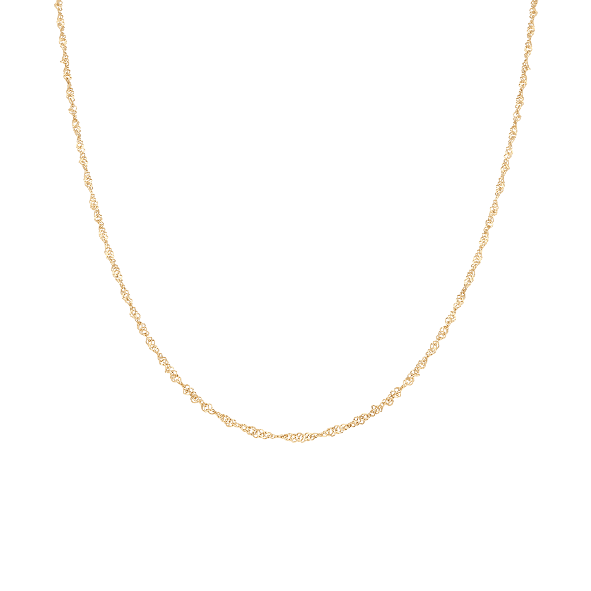 Singapore chain 39.5cm 18K gold