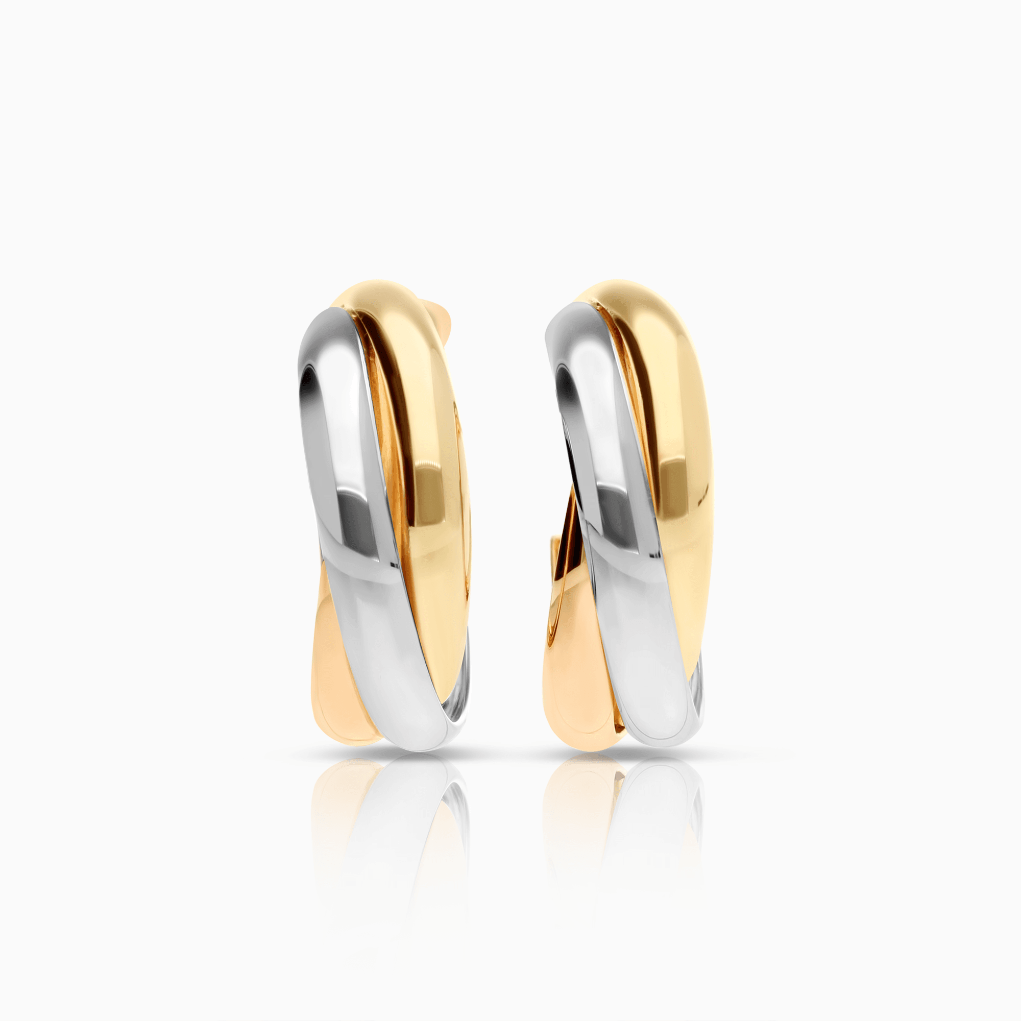 Guldörhängen creoler 9,28g 18K guld