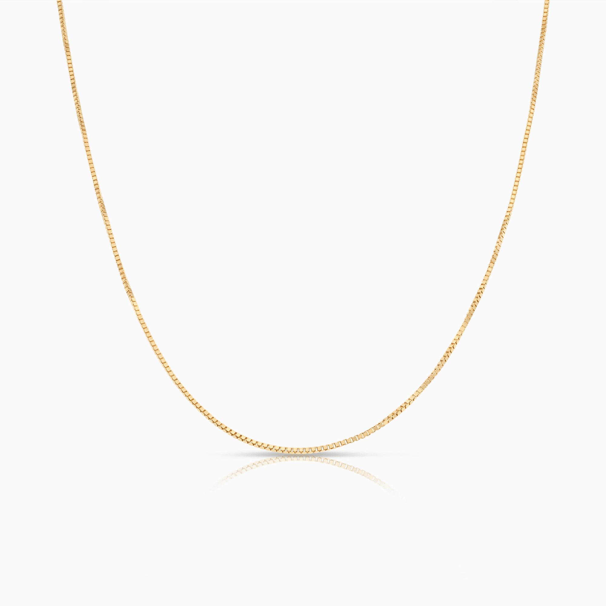 Venezialänk 45cm 18K guld