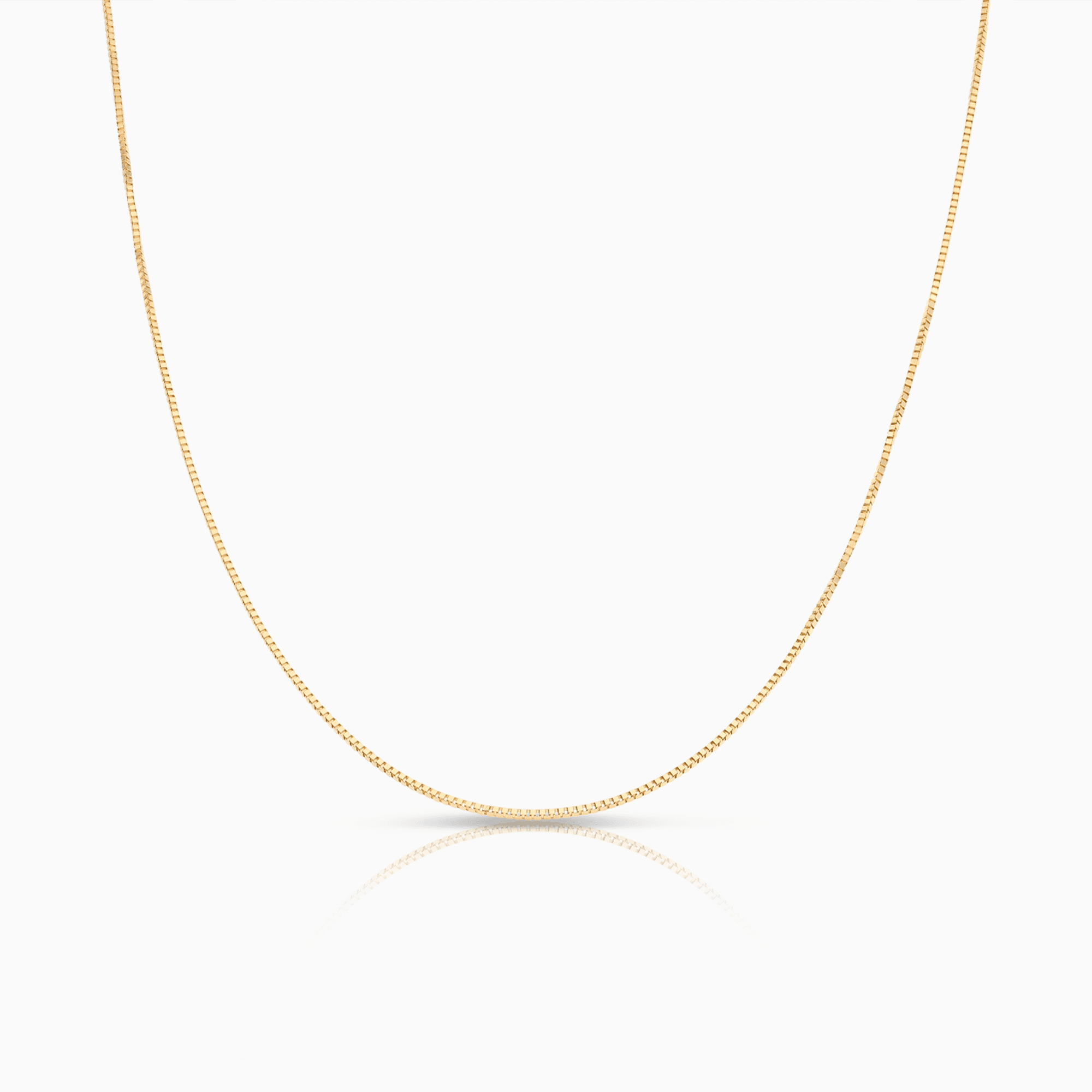 Venezialänk 42cm 18K guld